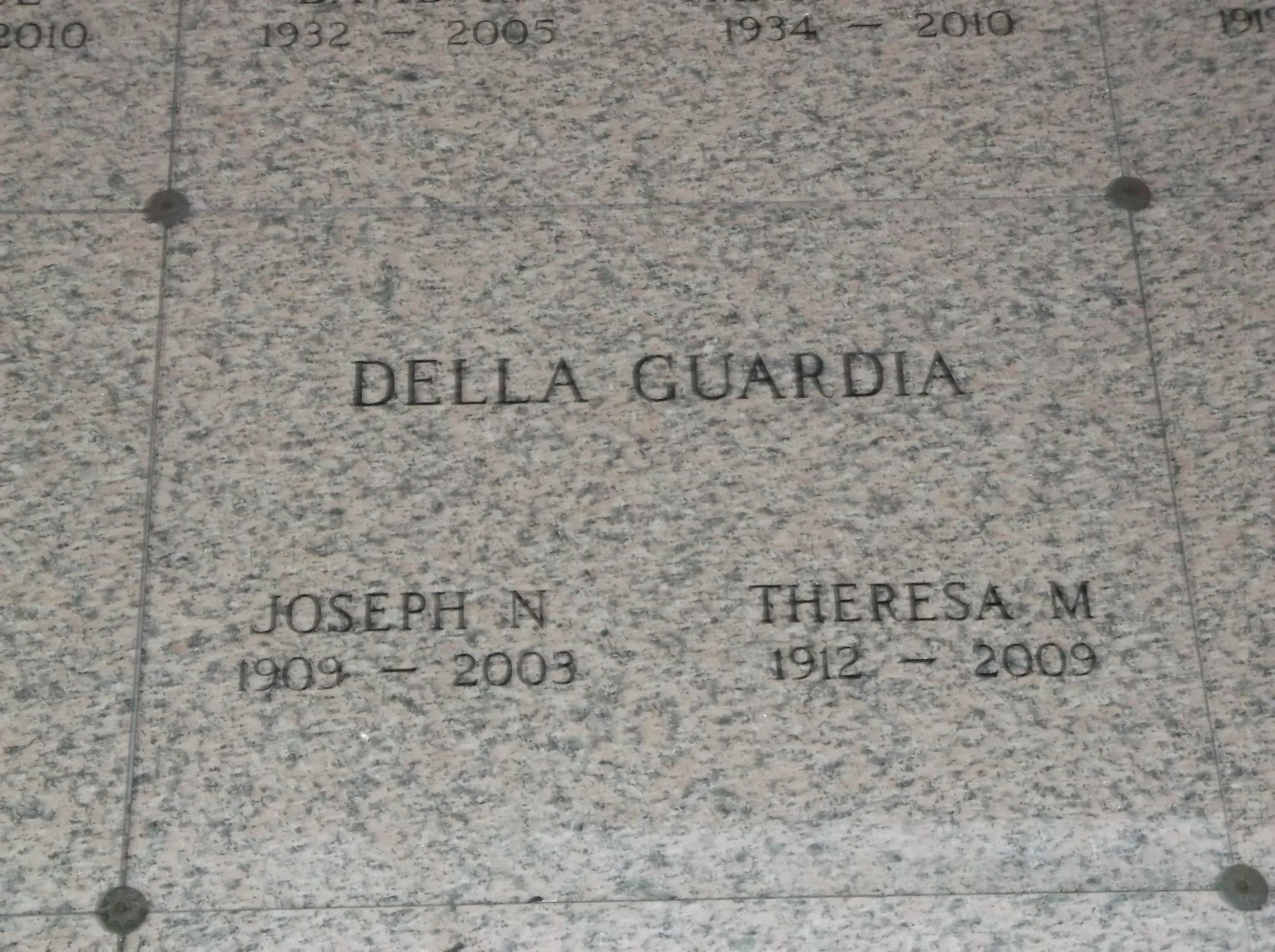 Theresa M Della Guardia