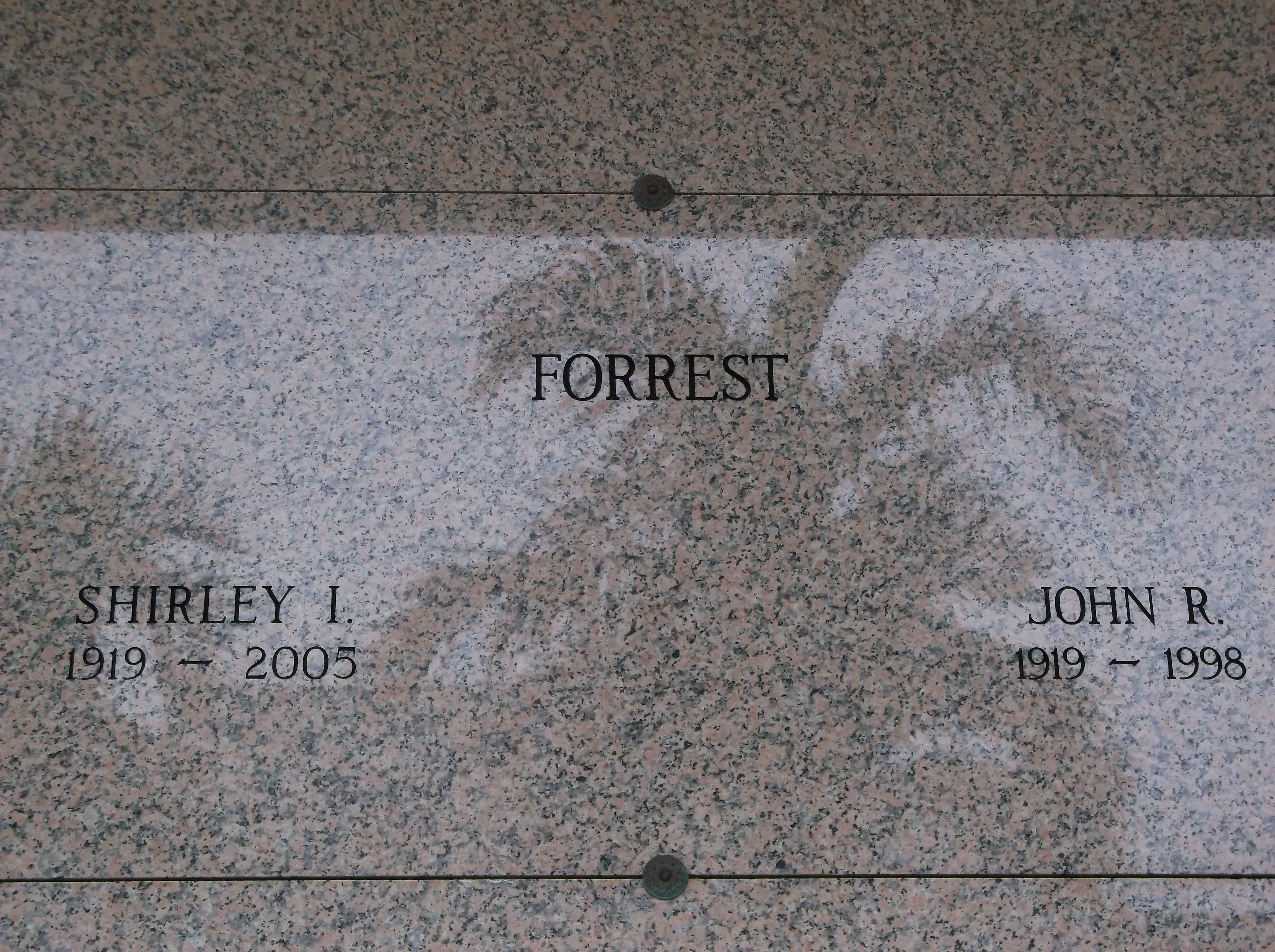 John R Forrest