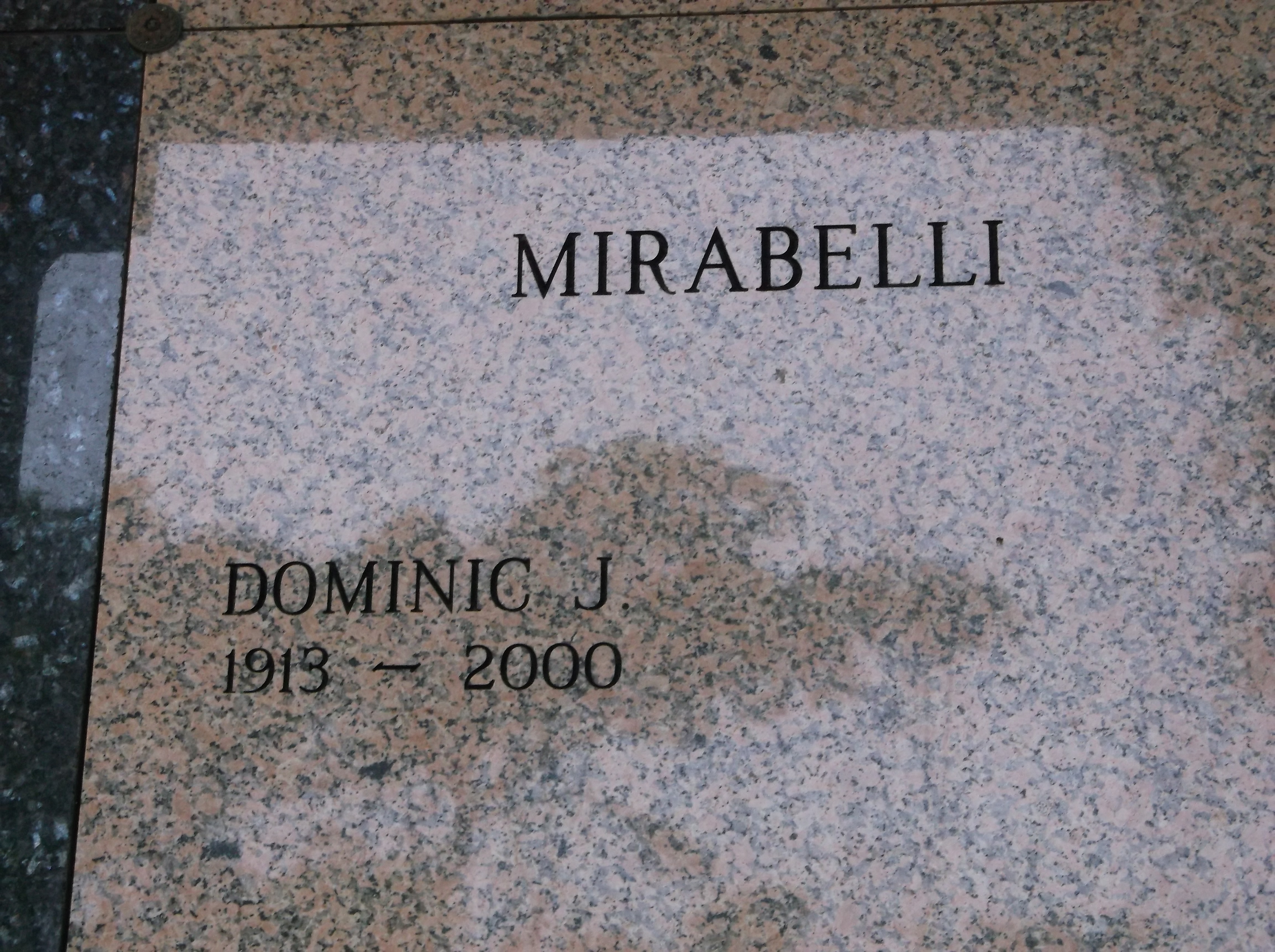 Dominic J Mirabelli