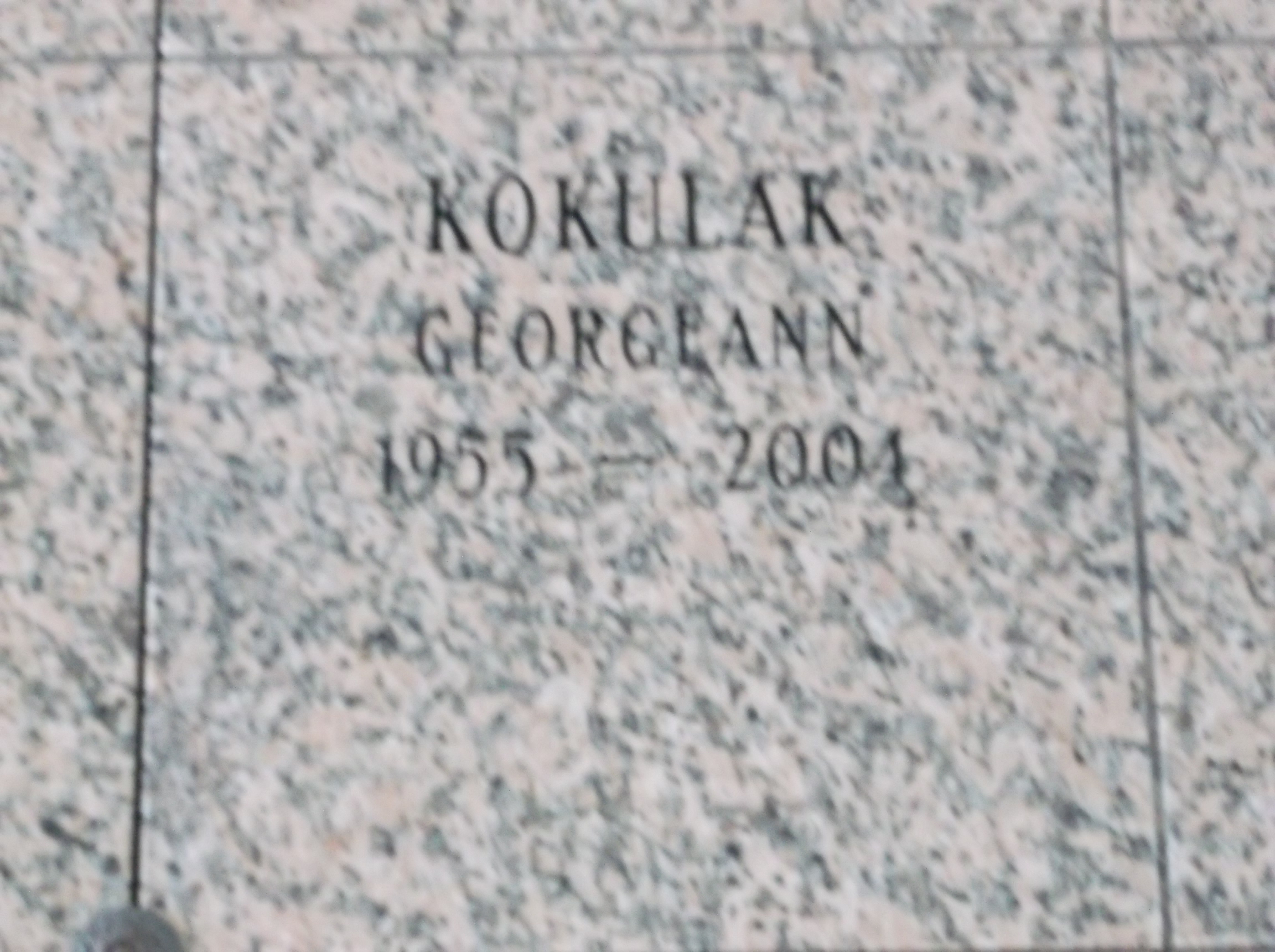 Georgeann Kokulak
