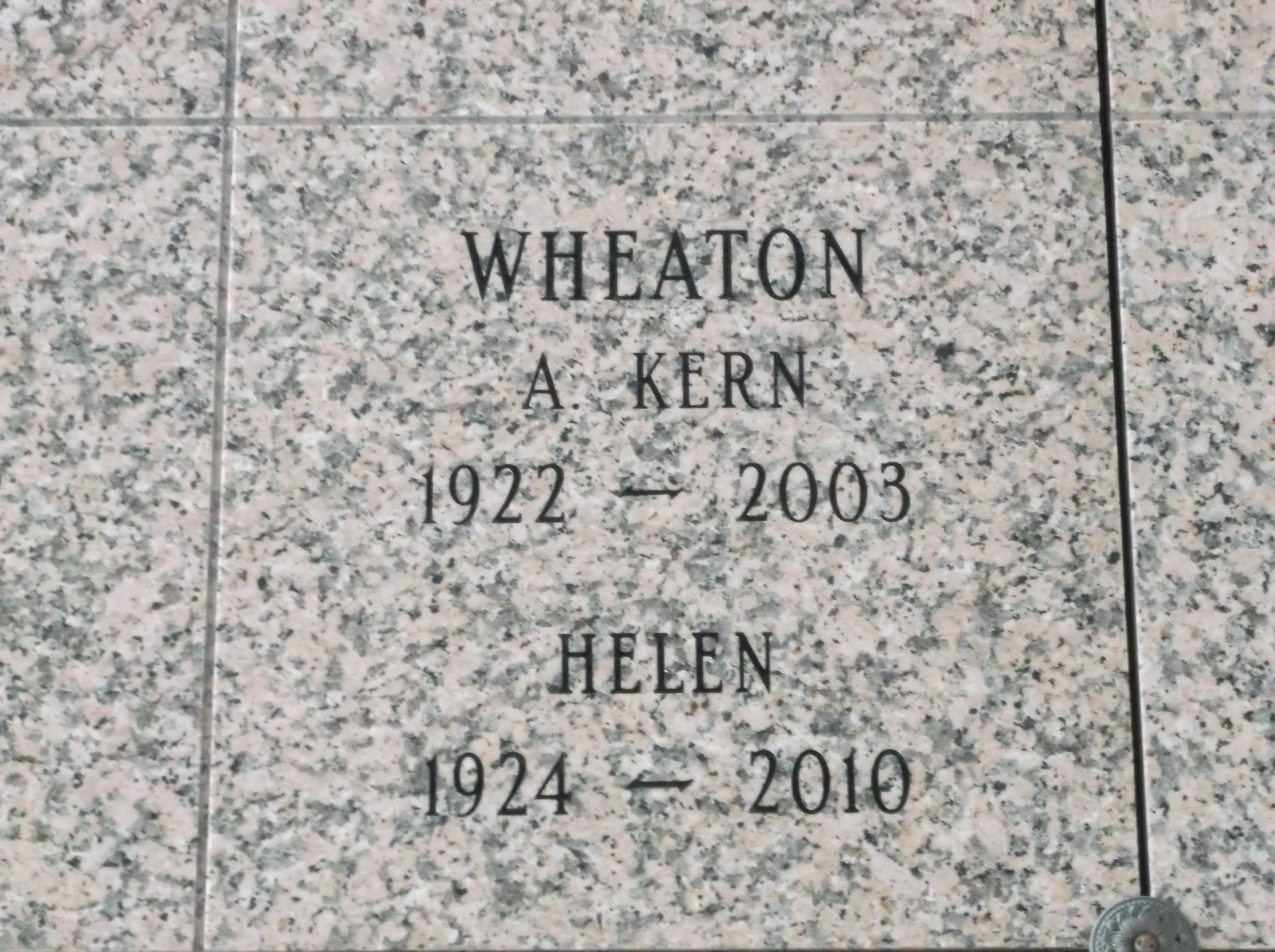 A Kern Wheaton
