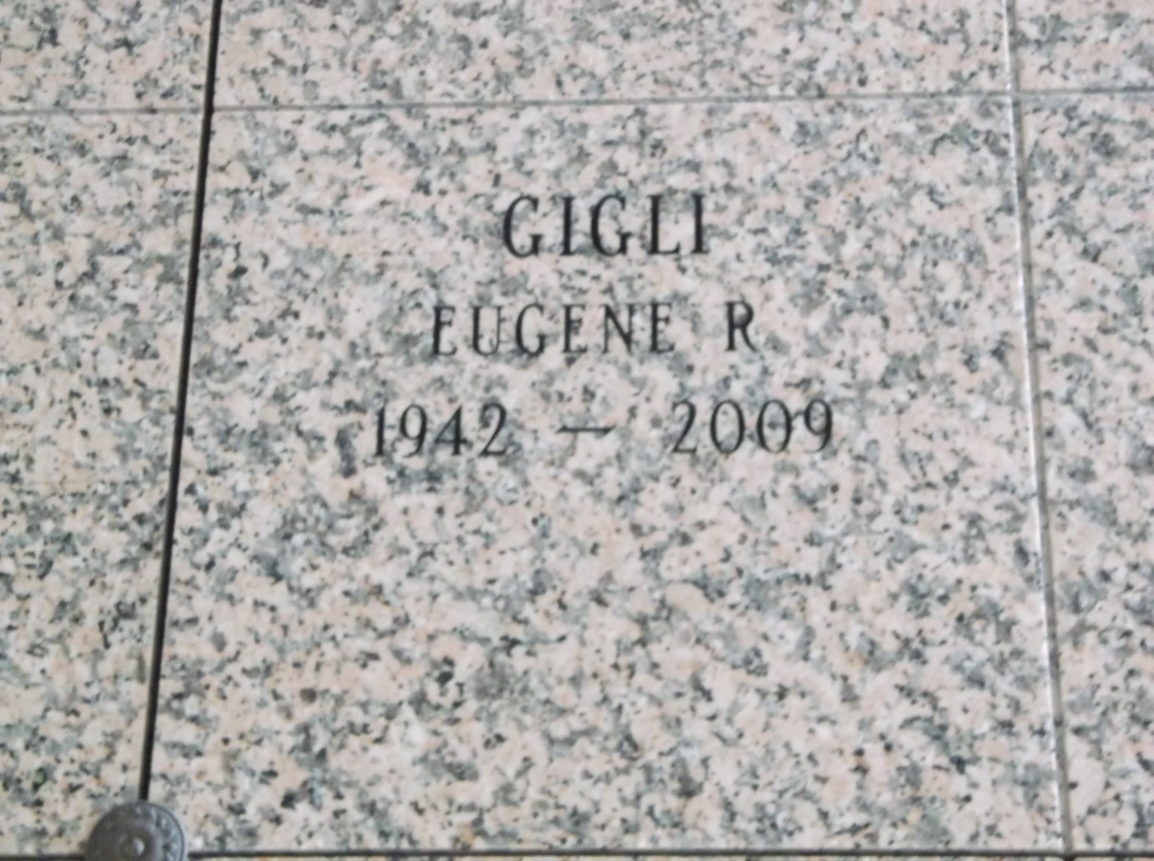 Eugene R Gigli