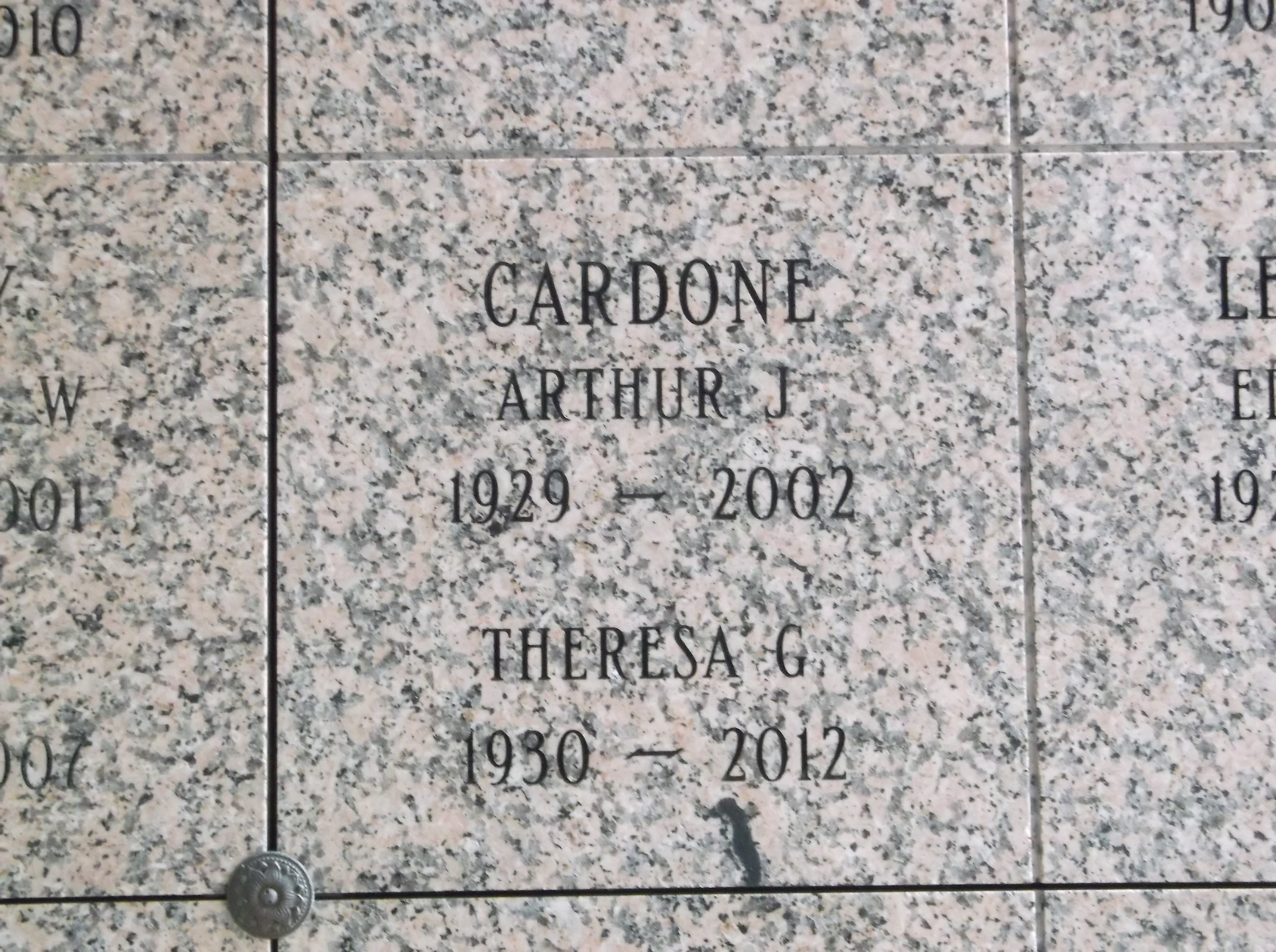 Arthur J Cardone