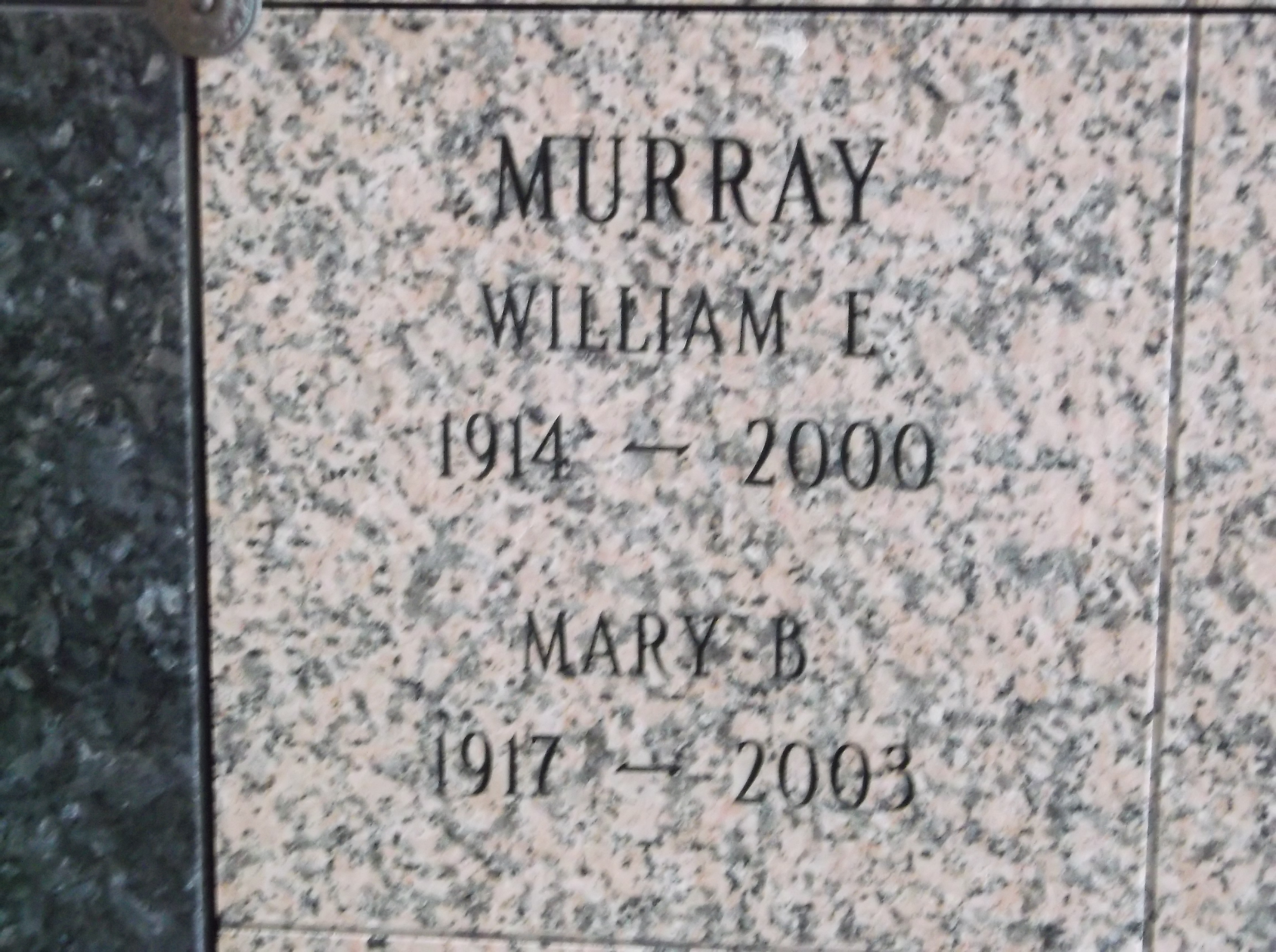 William E Murray