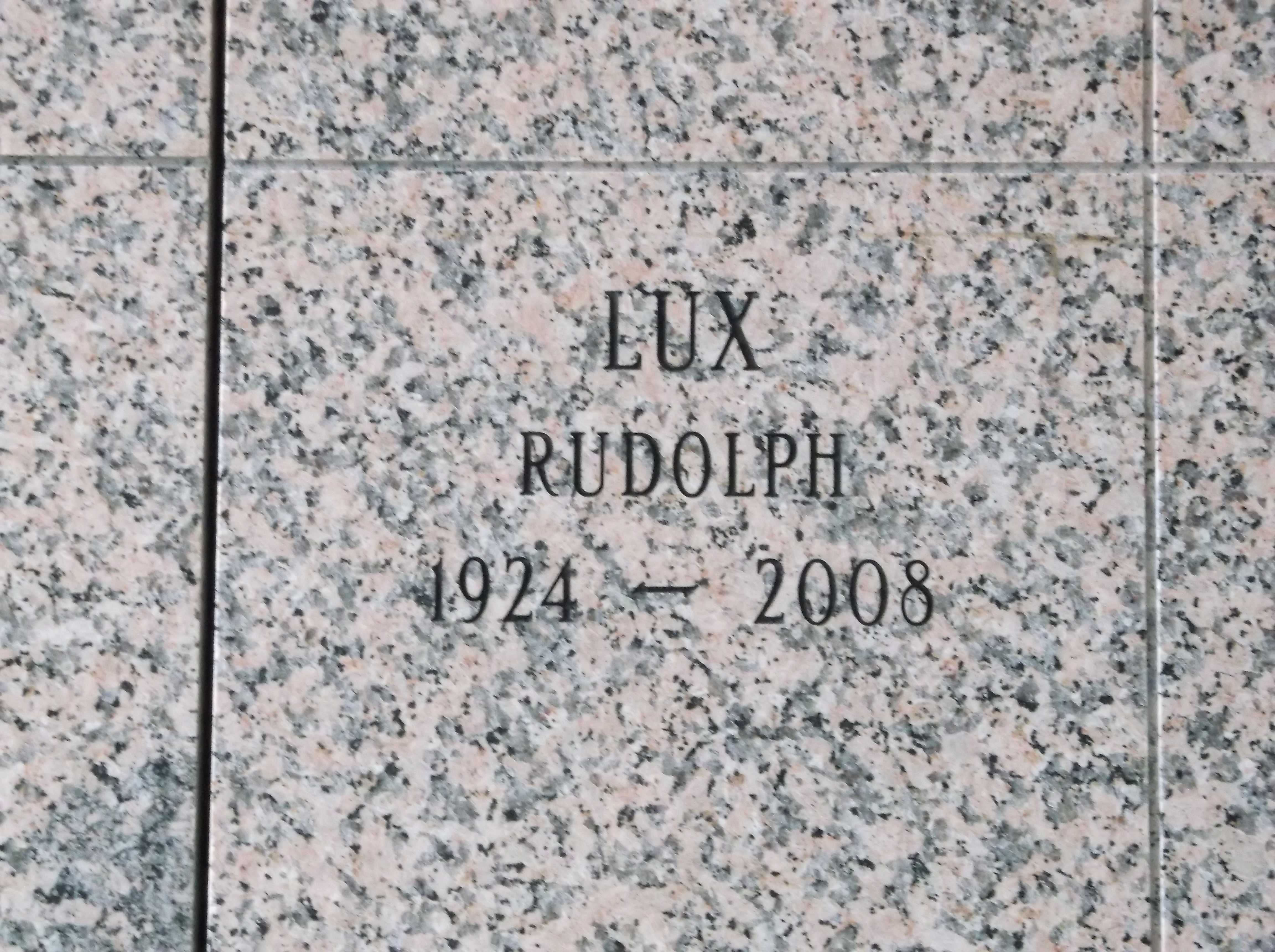 Rudolph Lux