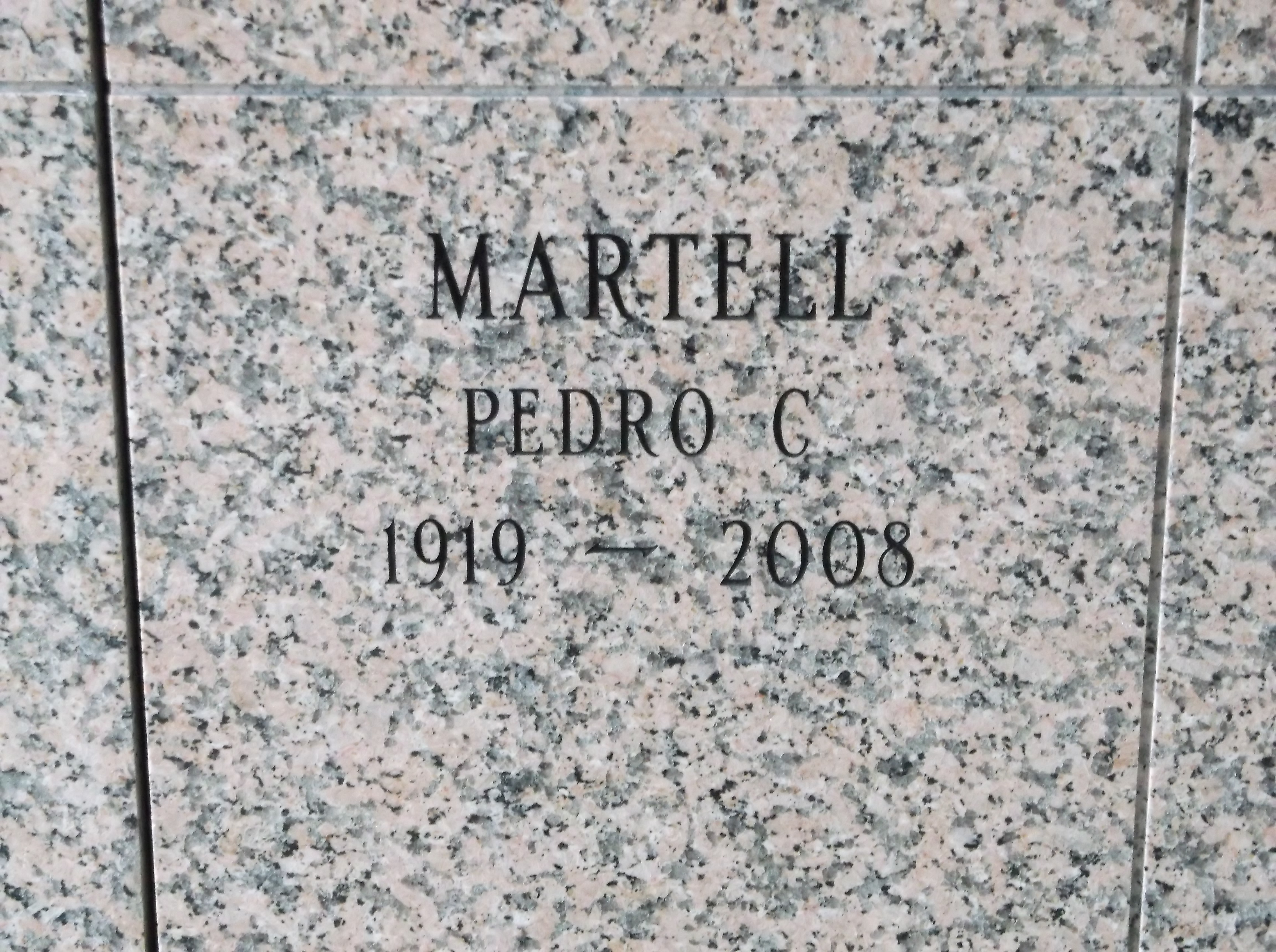 Pedro C Martell