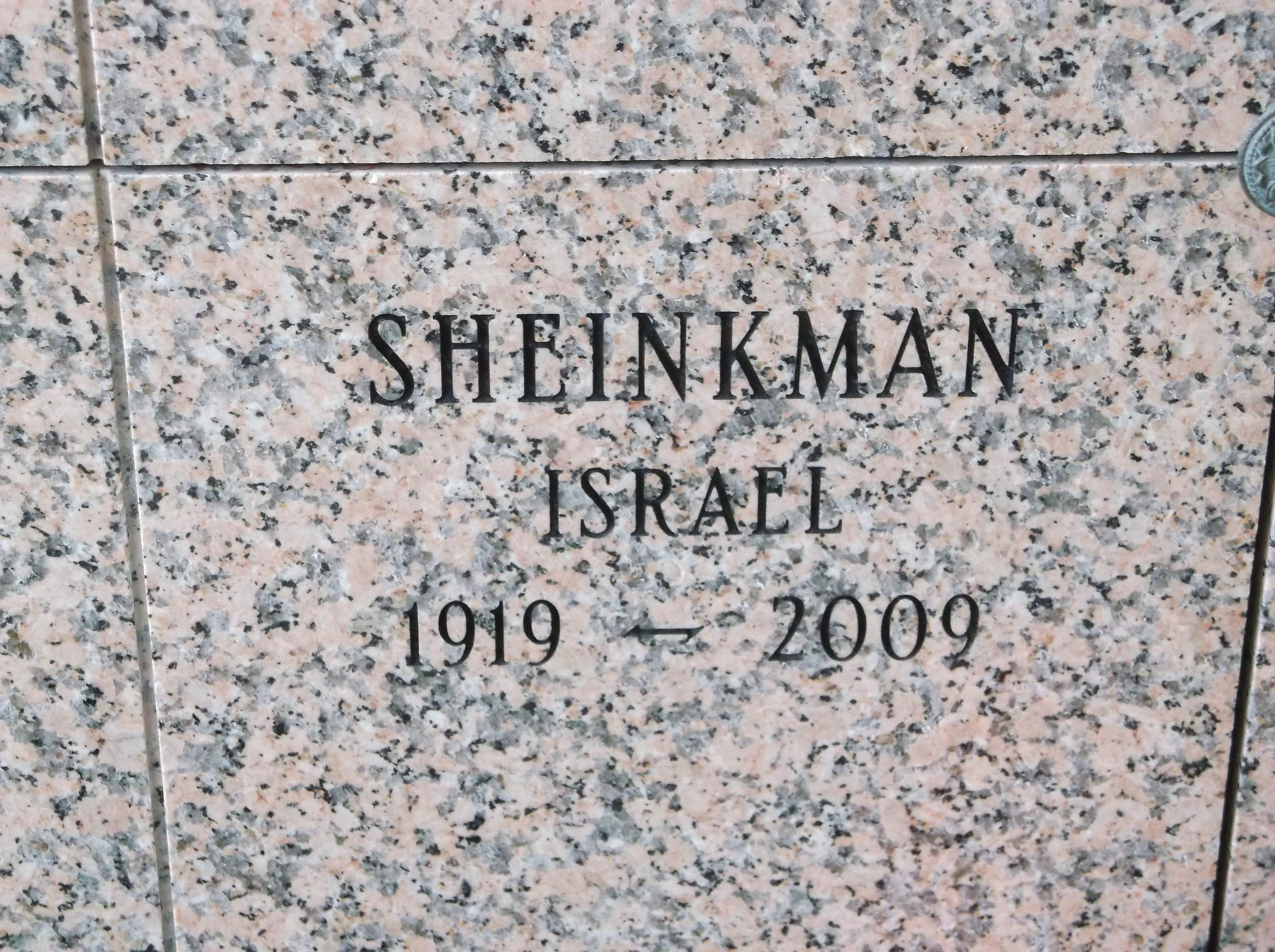 Israel Sheinkman