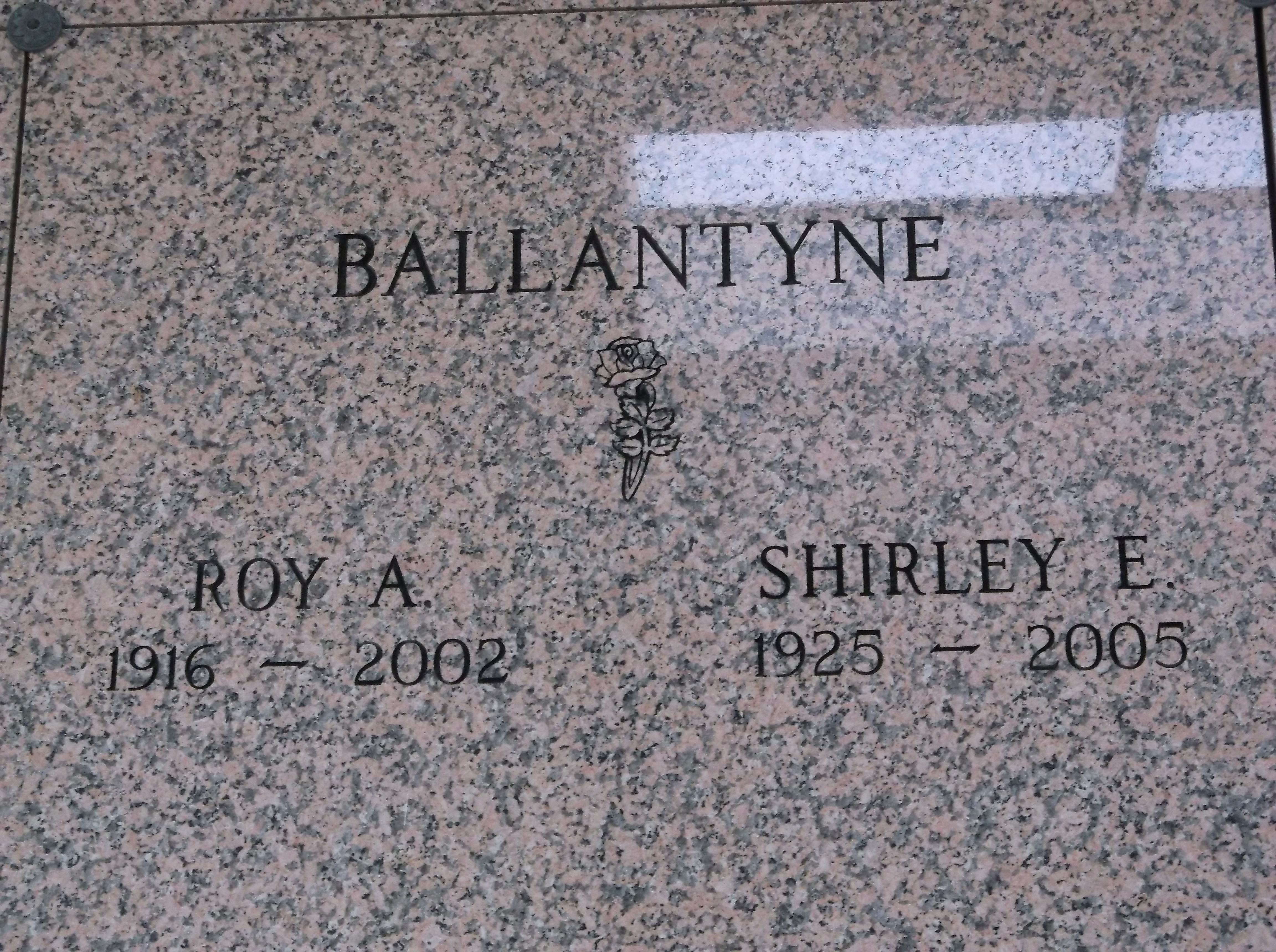 Shirley E Ballantyne