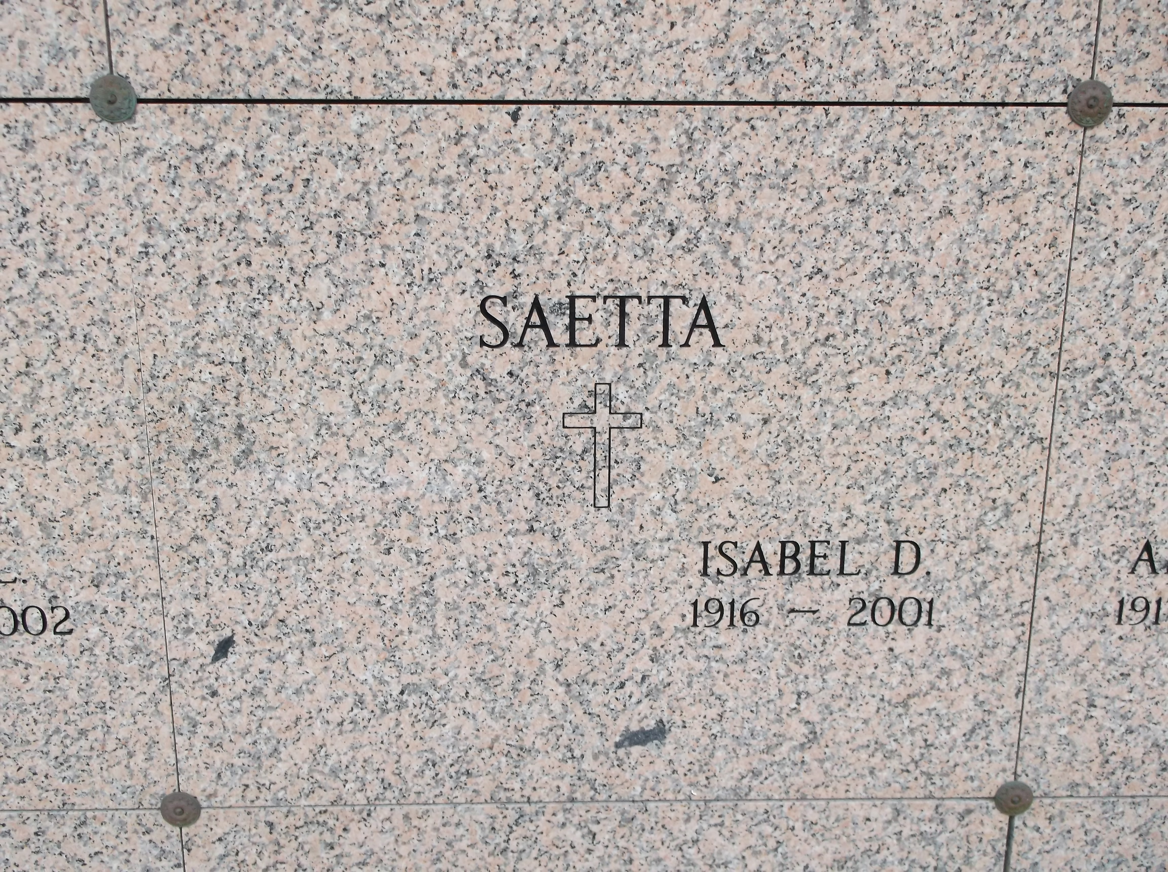 Isabel D Seatta