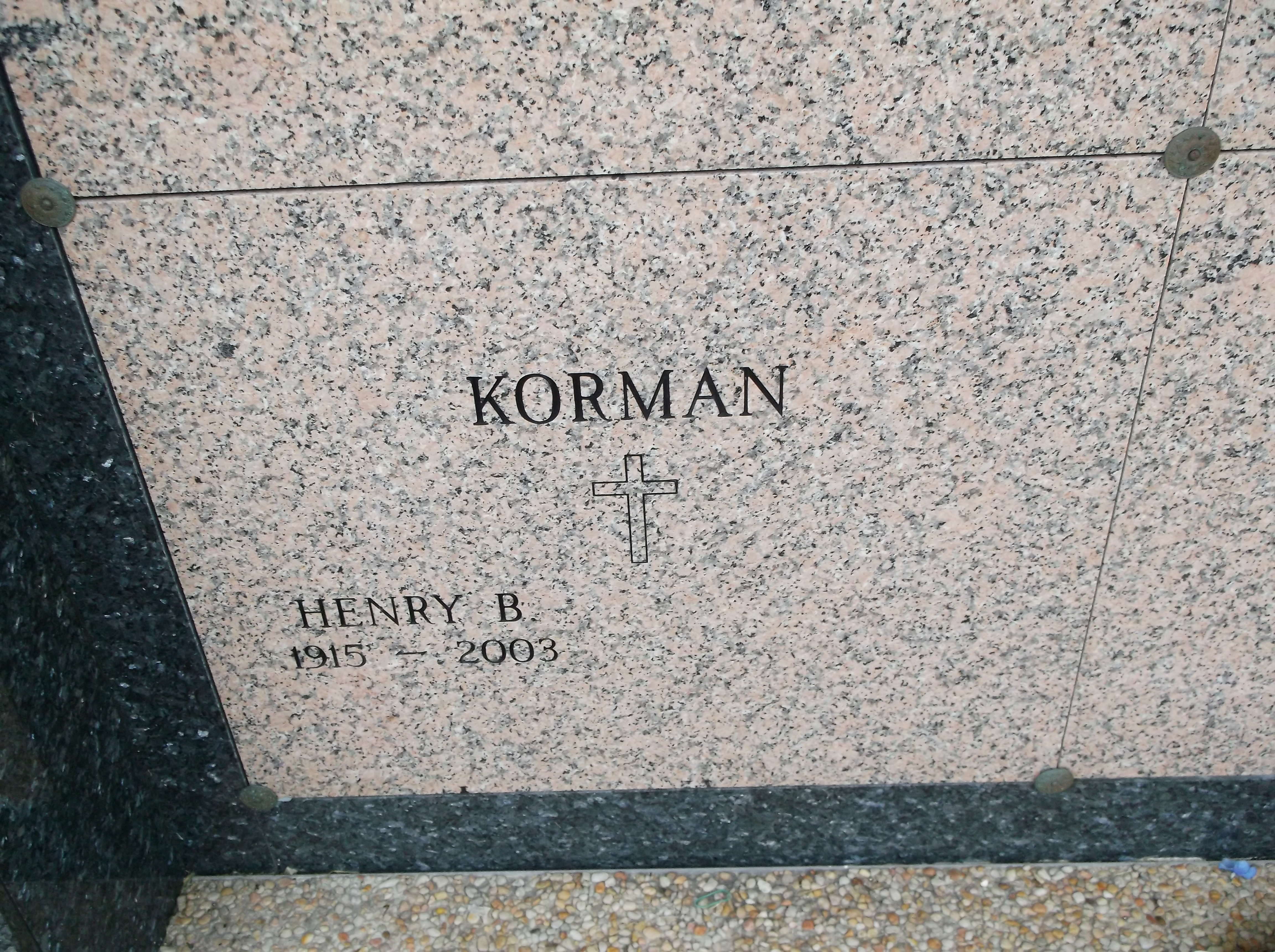 Henry B Korman