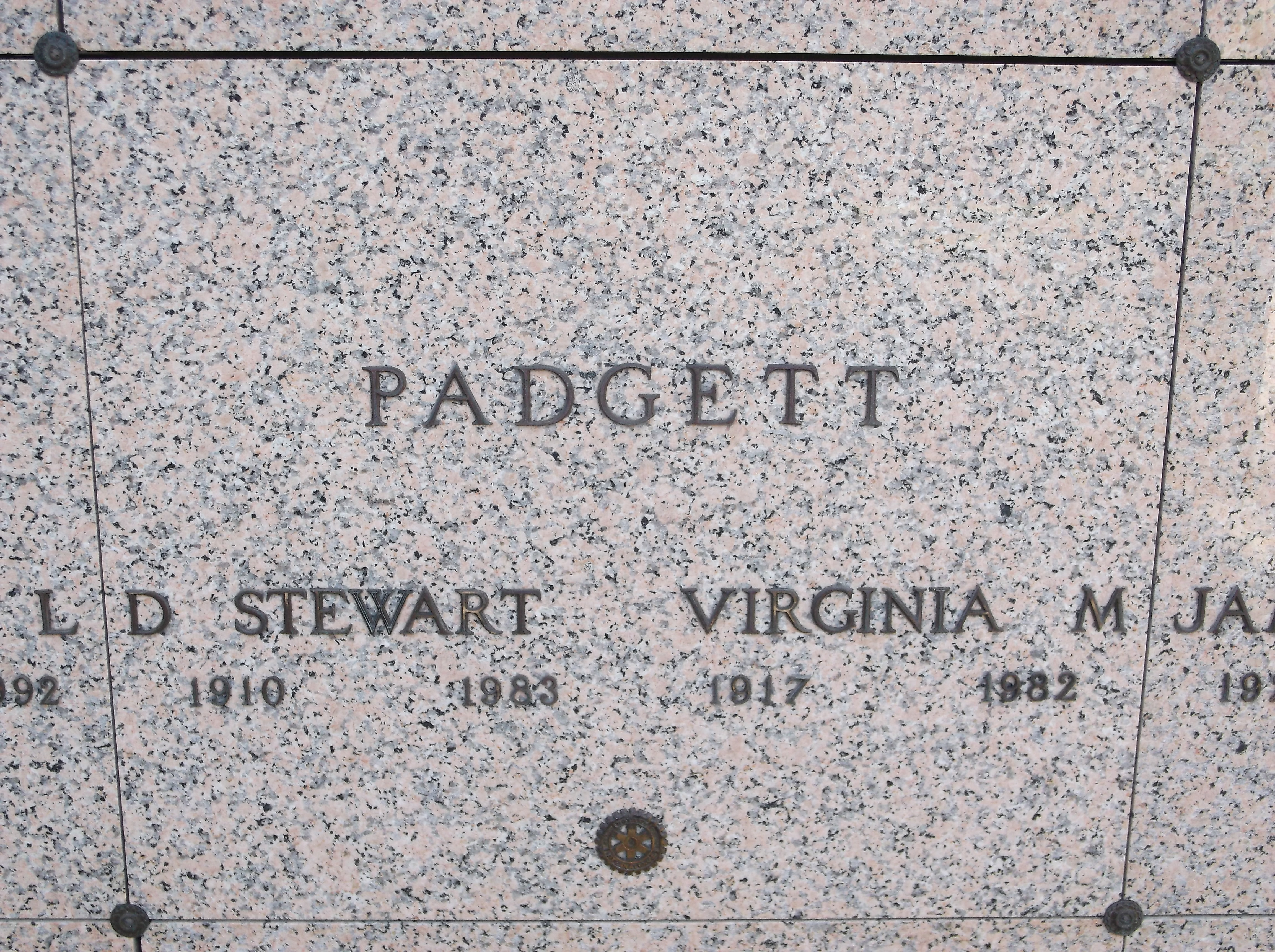 Virginia M Padgett