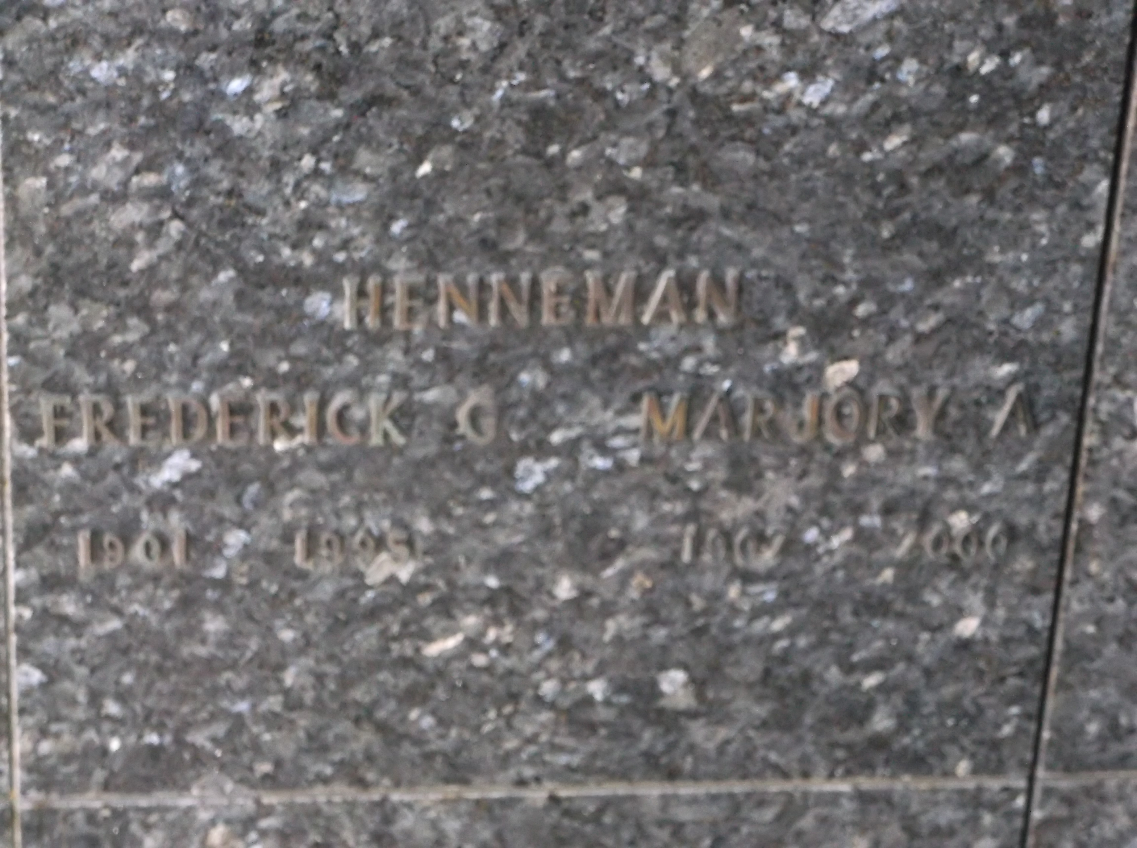 Frederick G Henneman