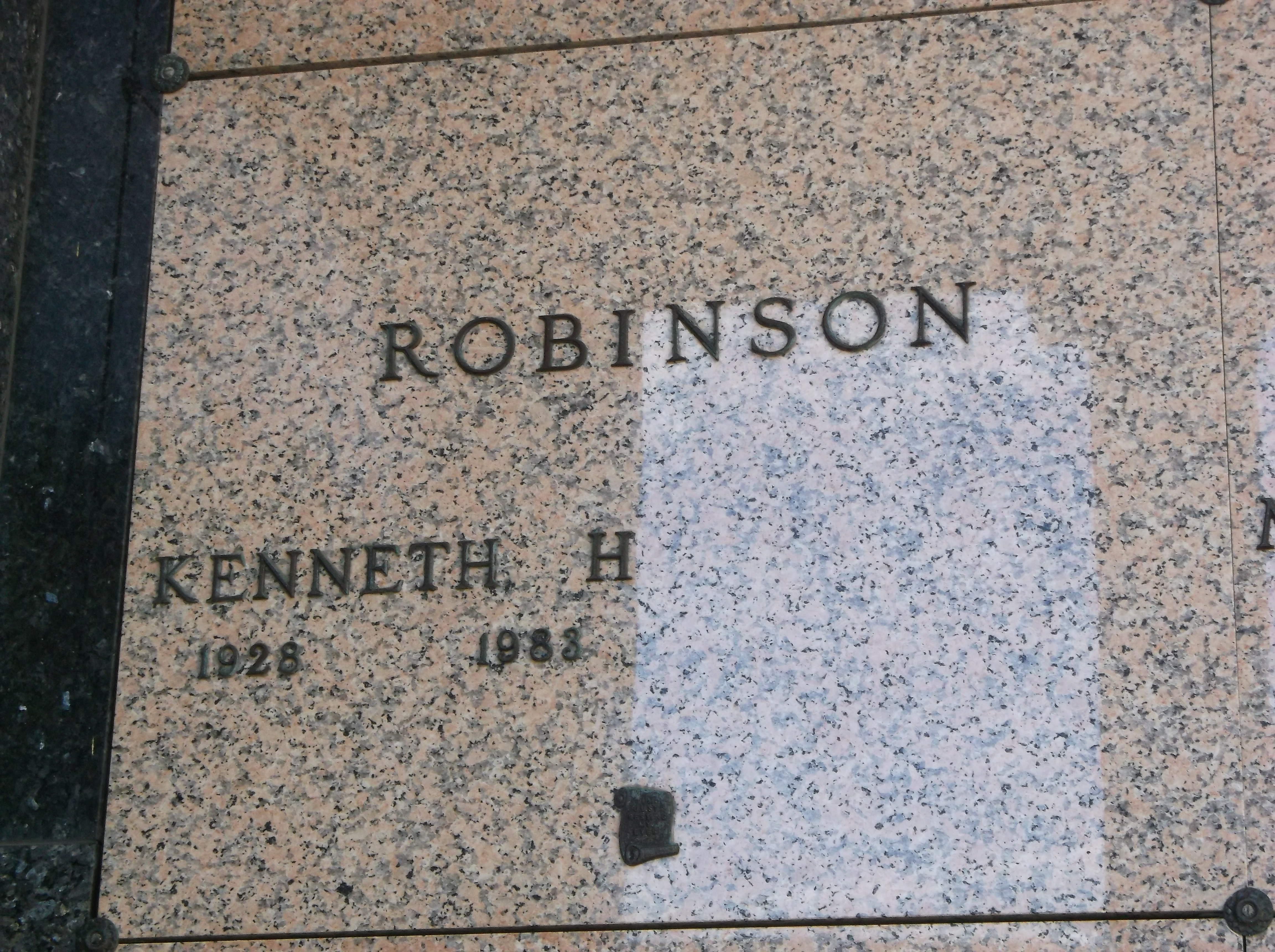 Kenneth H Robinson