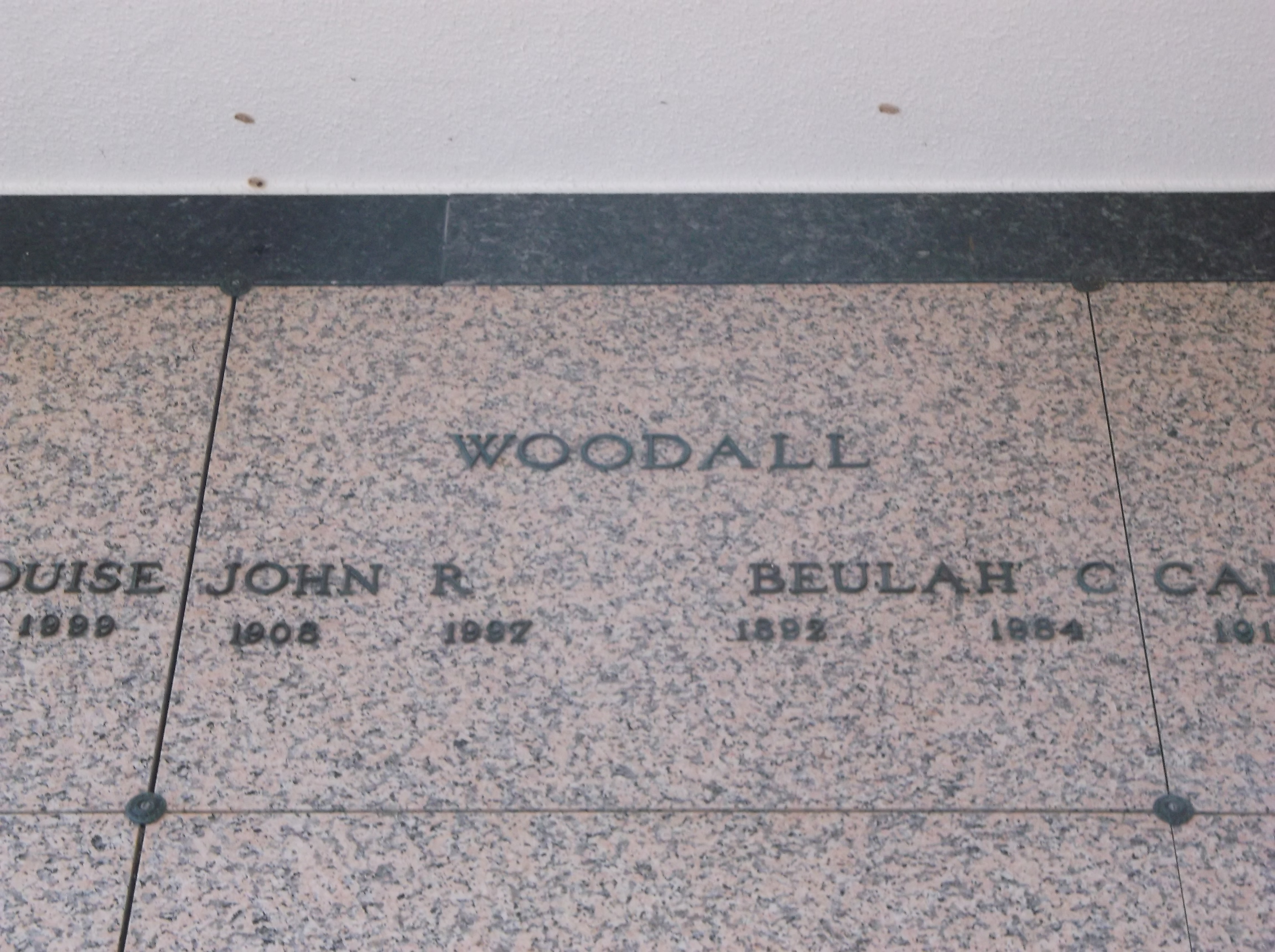 John R Woodall