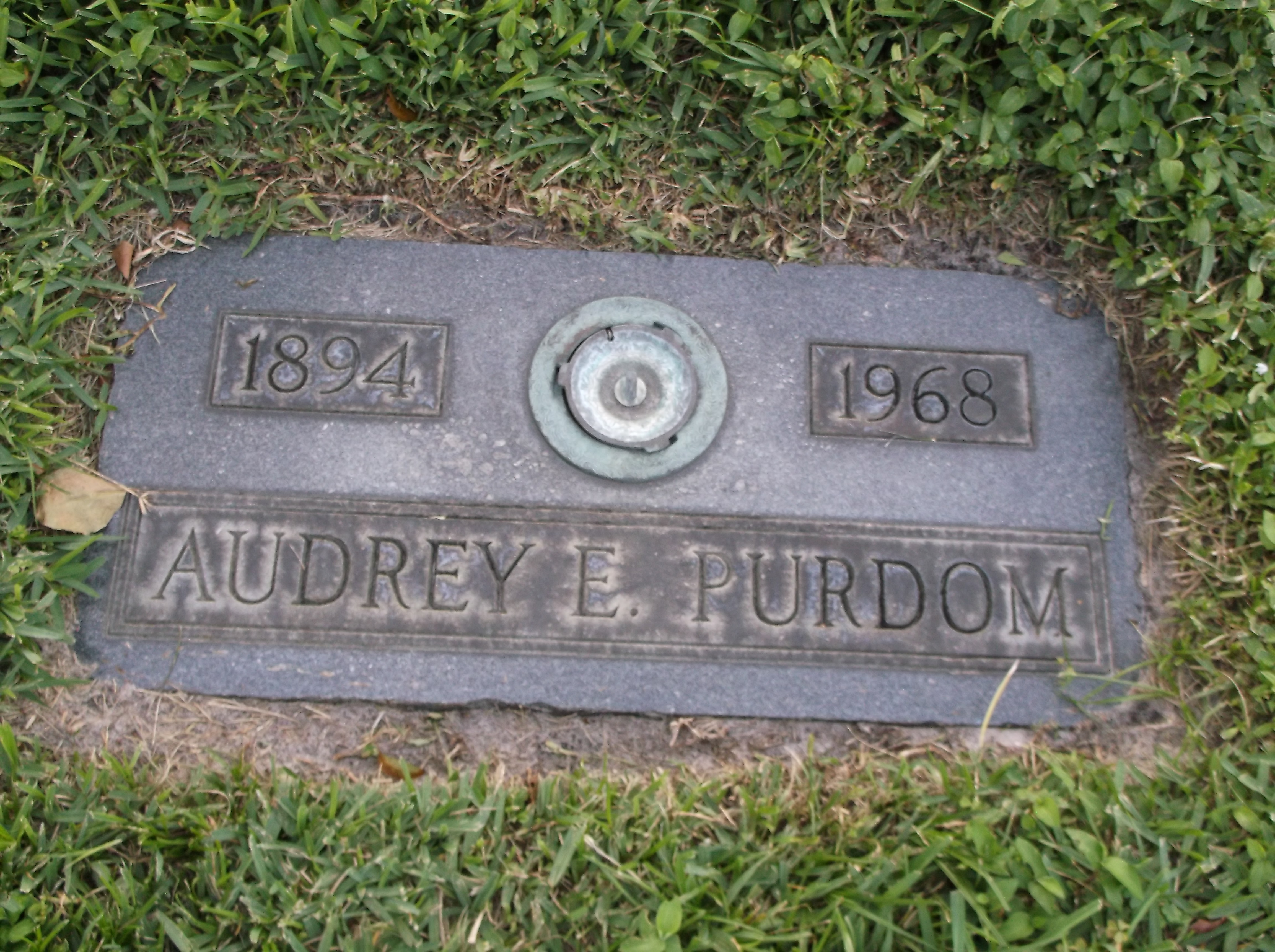 Audrey E Purdom