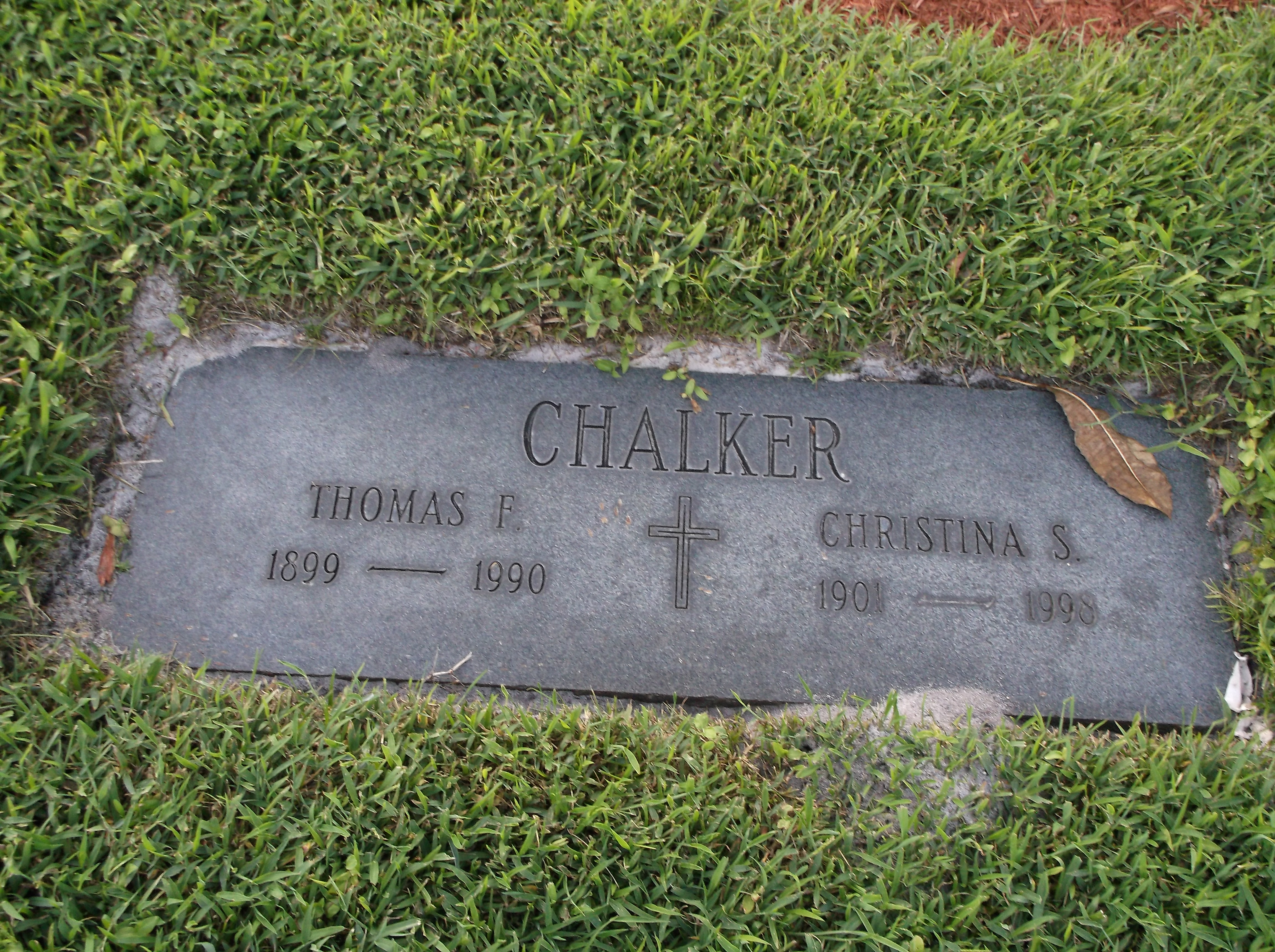 Thomas F Chalker
