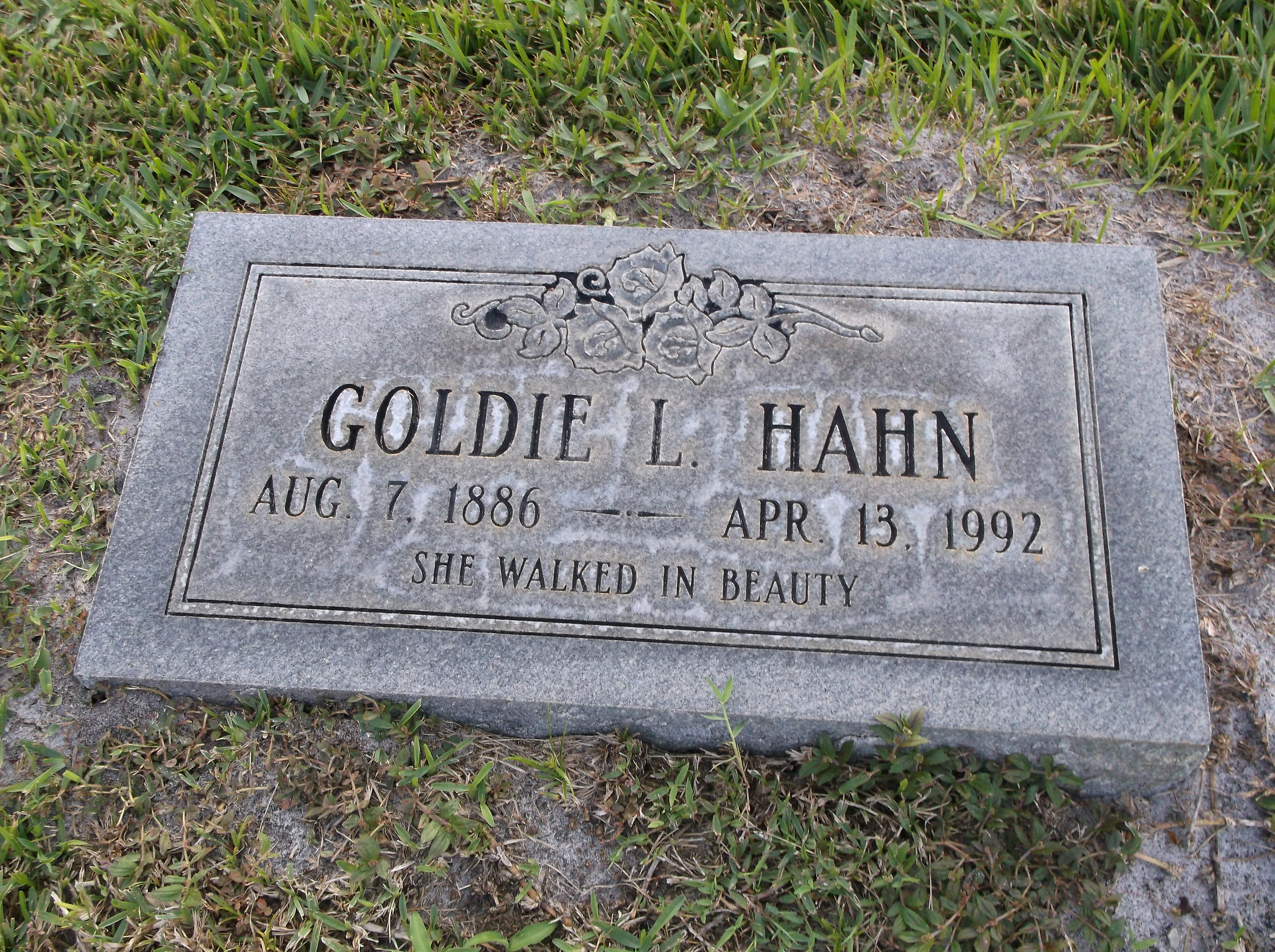 Goldie L Hahn