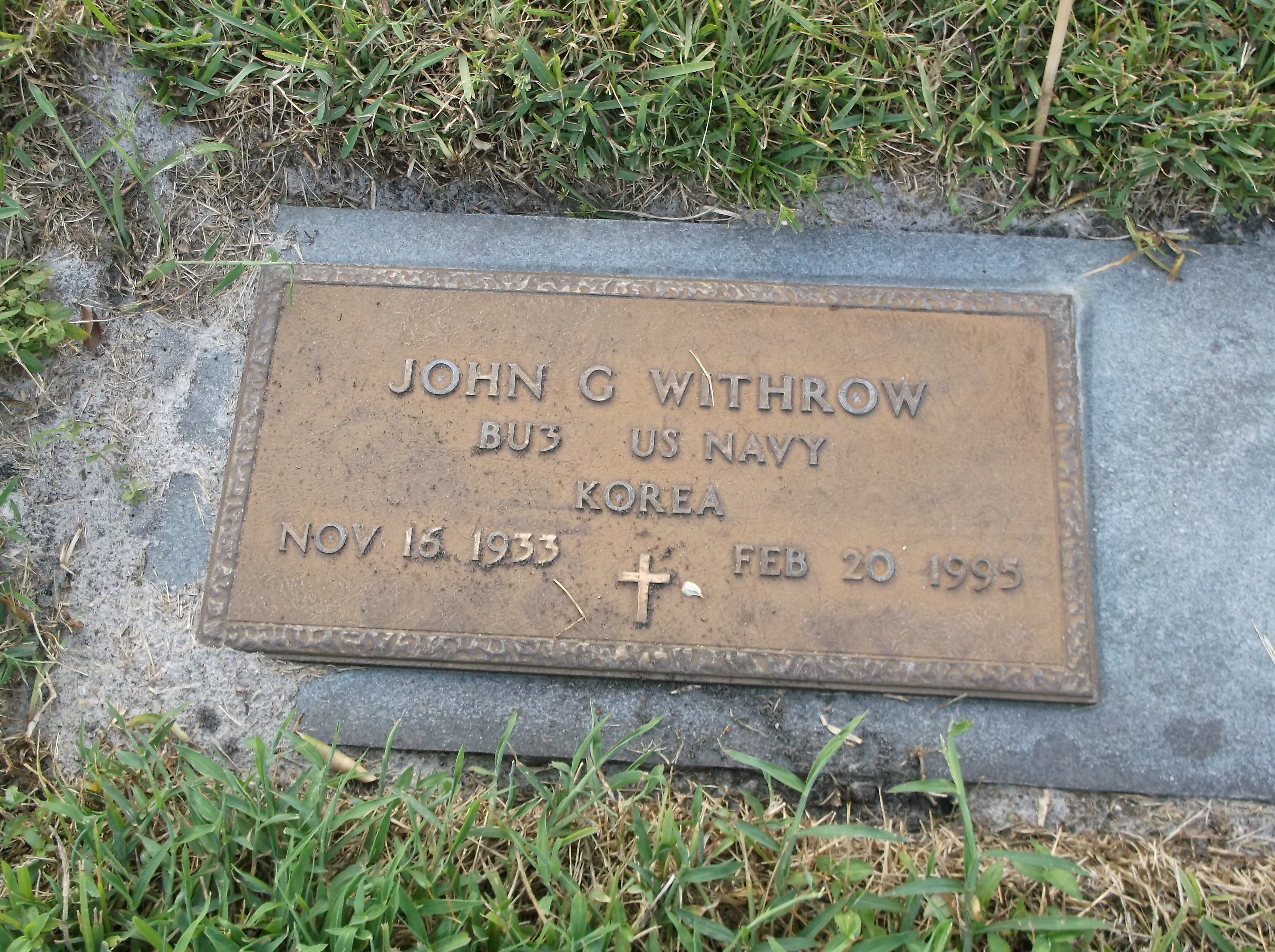John G Withrow