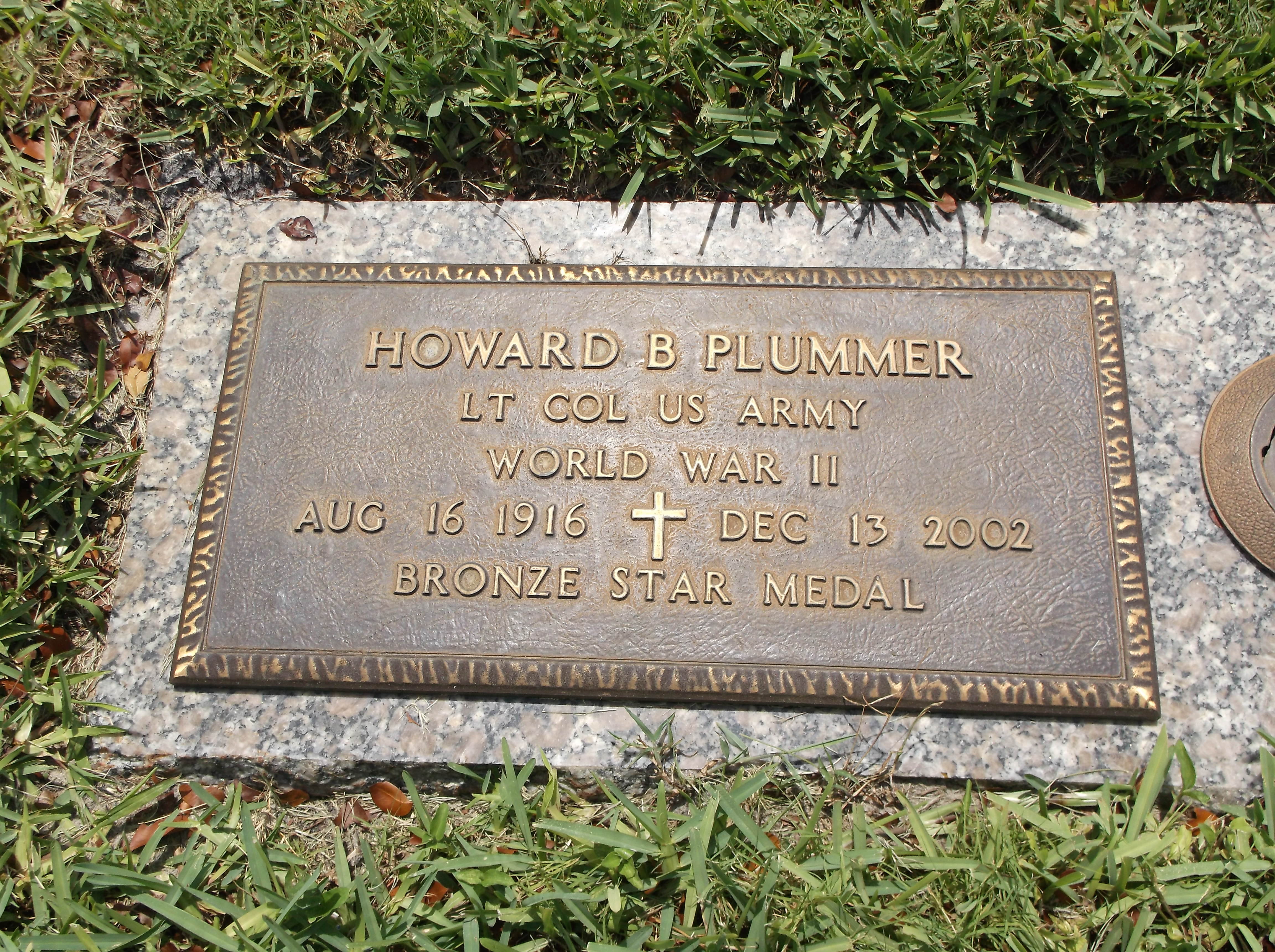 Howard B Plummer