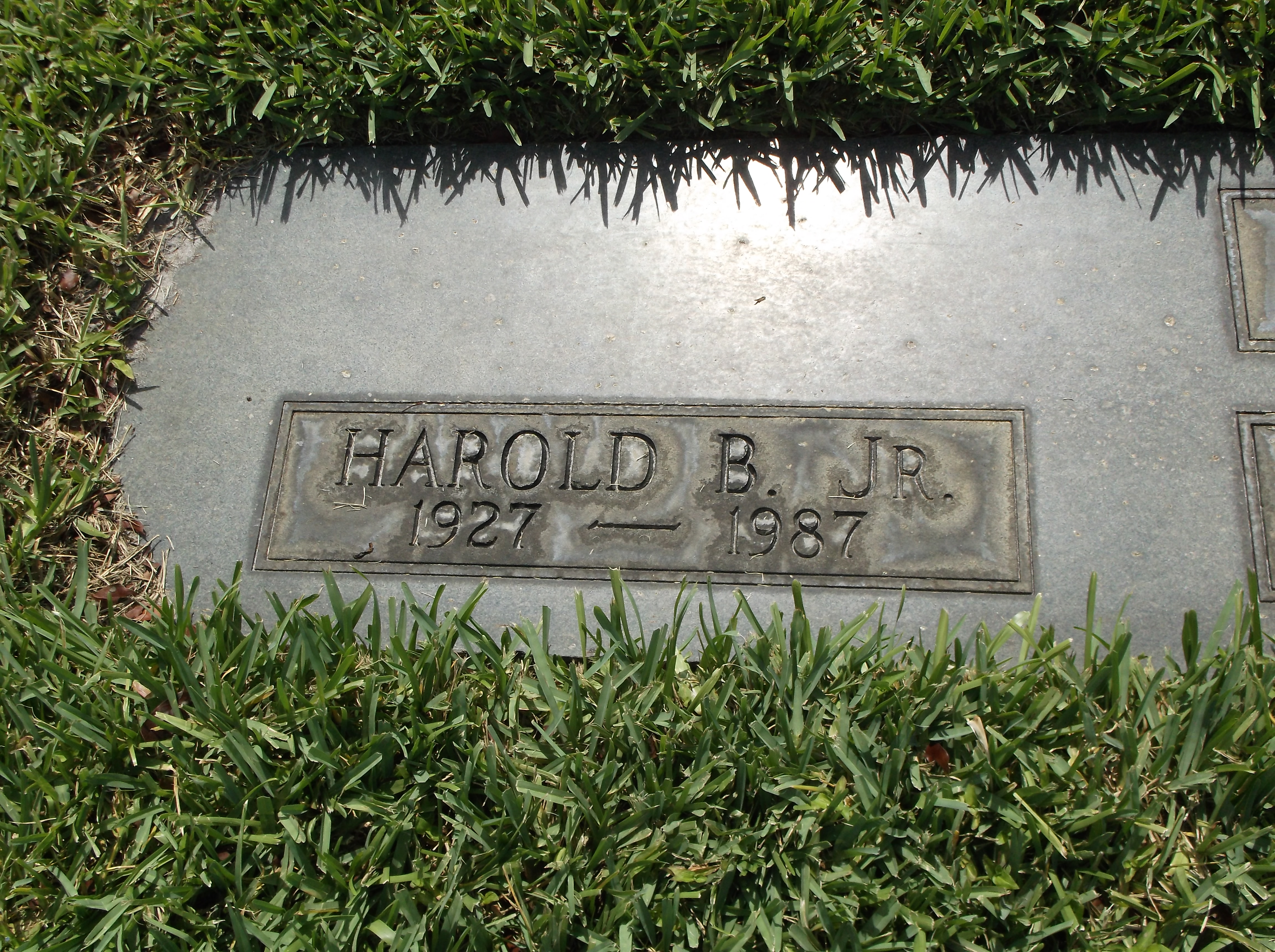 Harold B Faith, Jr