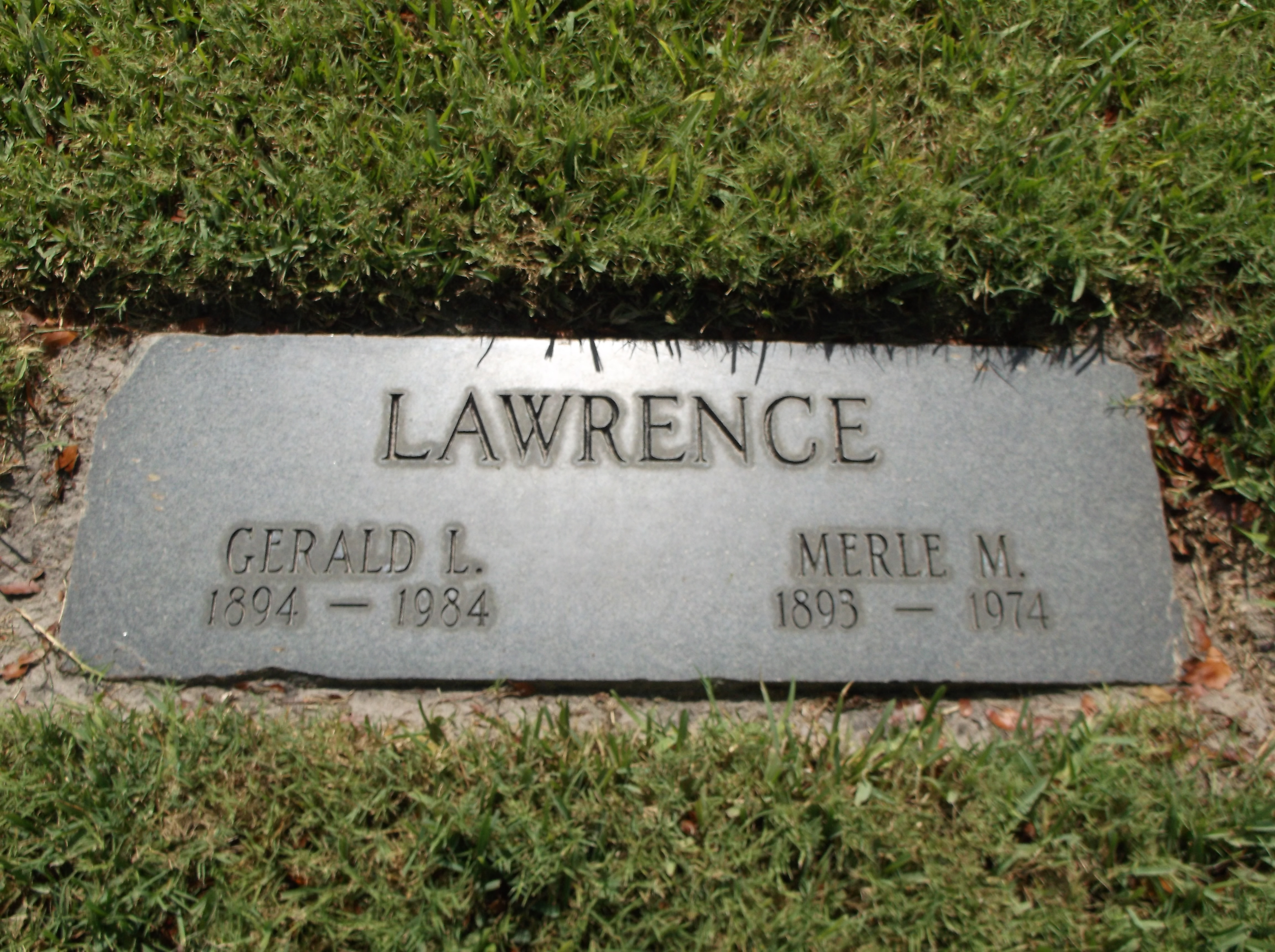 Gerald L Lawrence