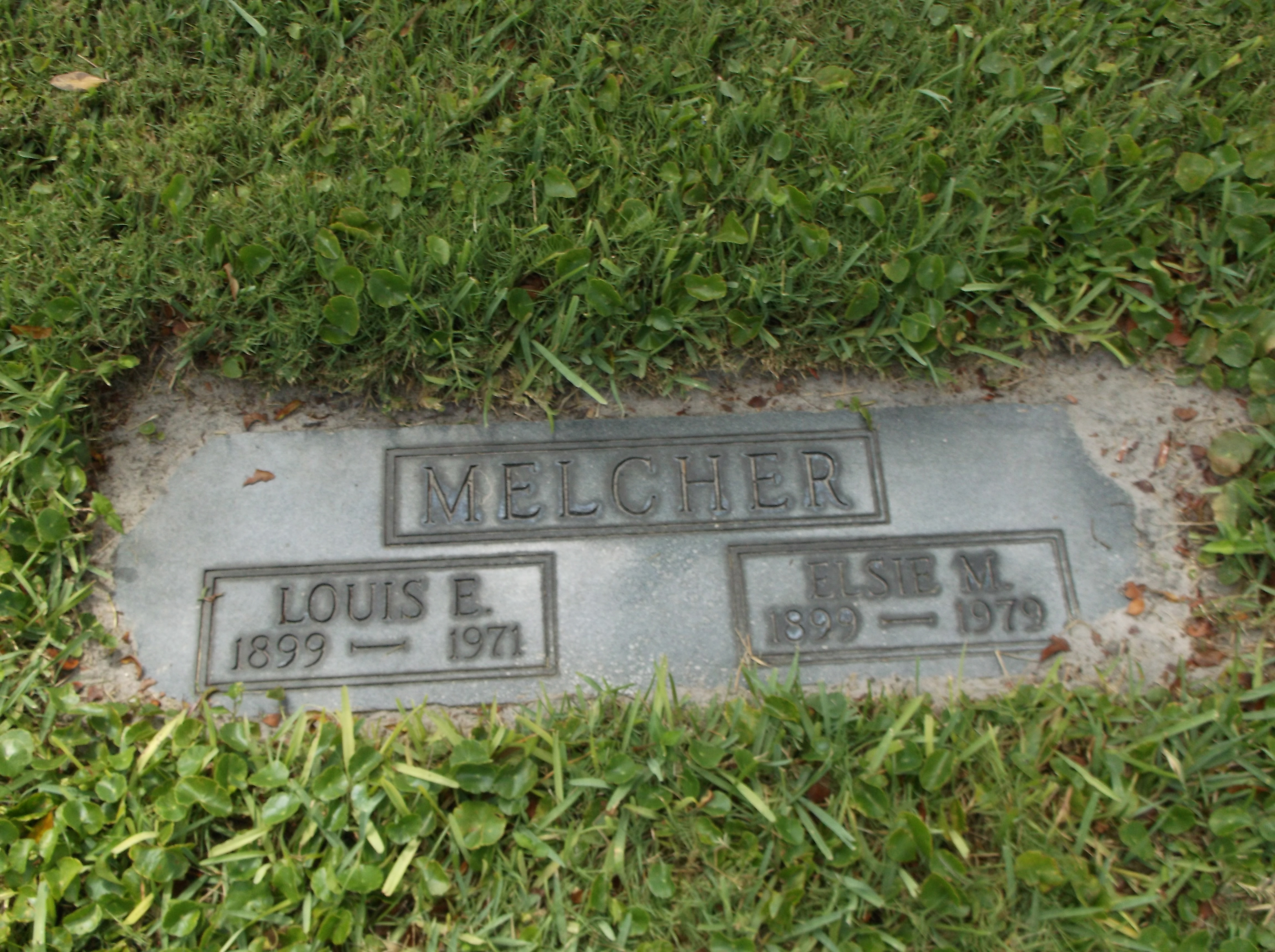 Louis E Melcher