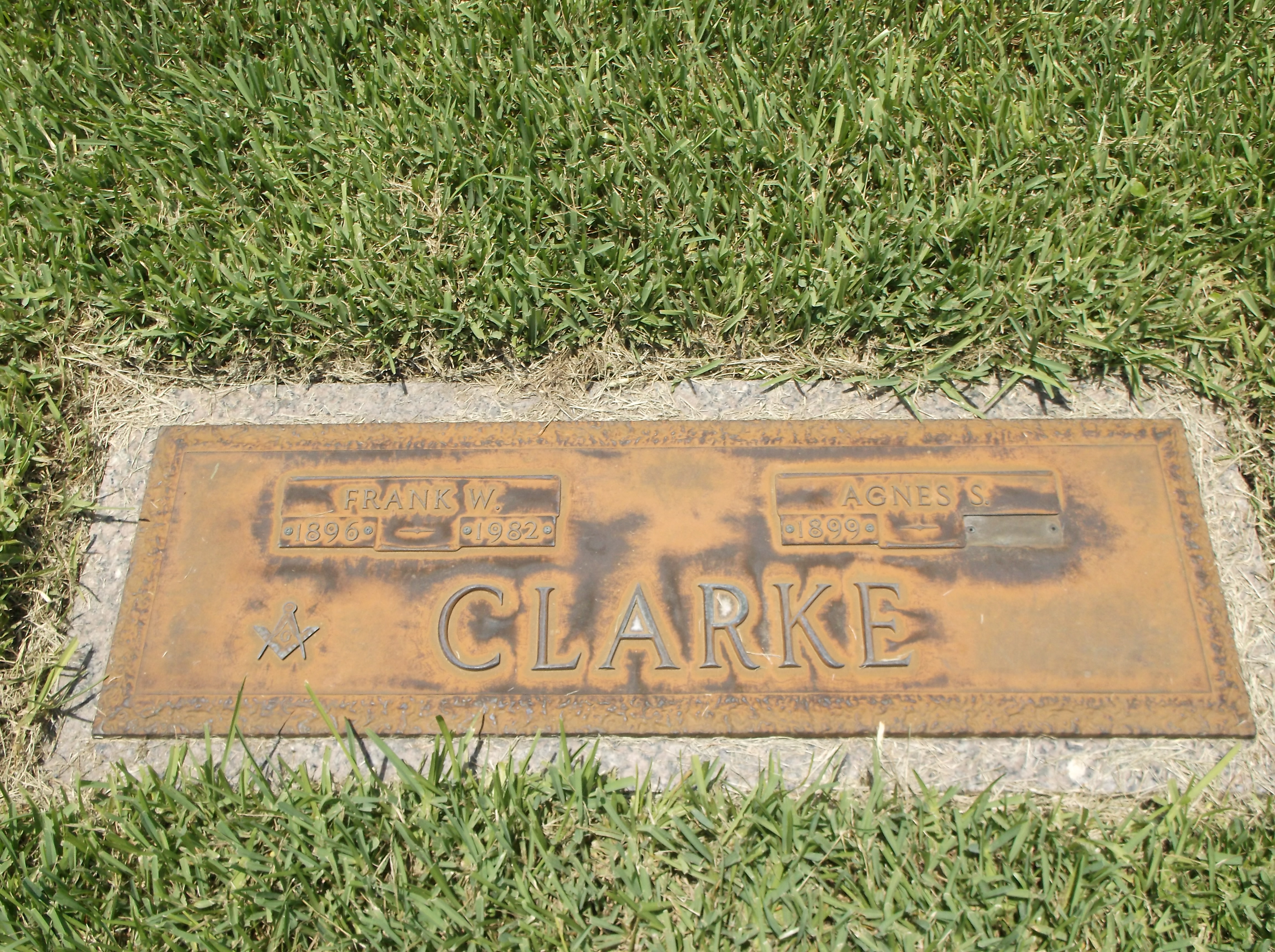 Frank W Clarke