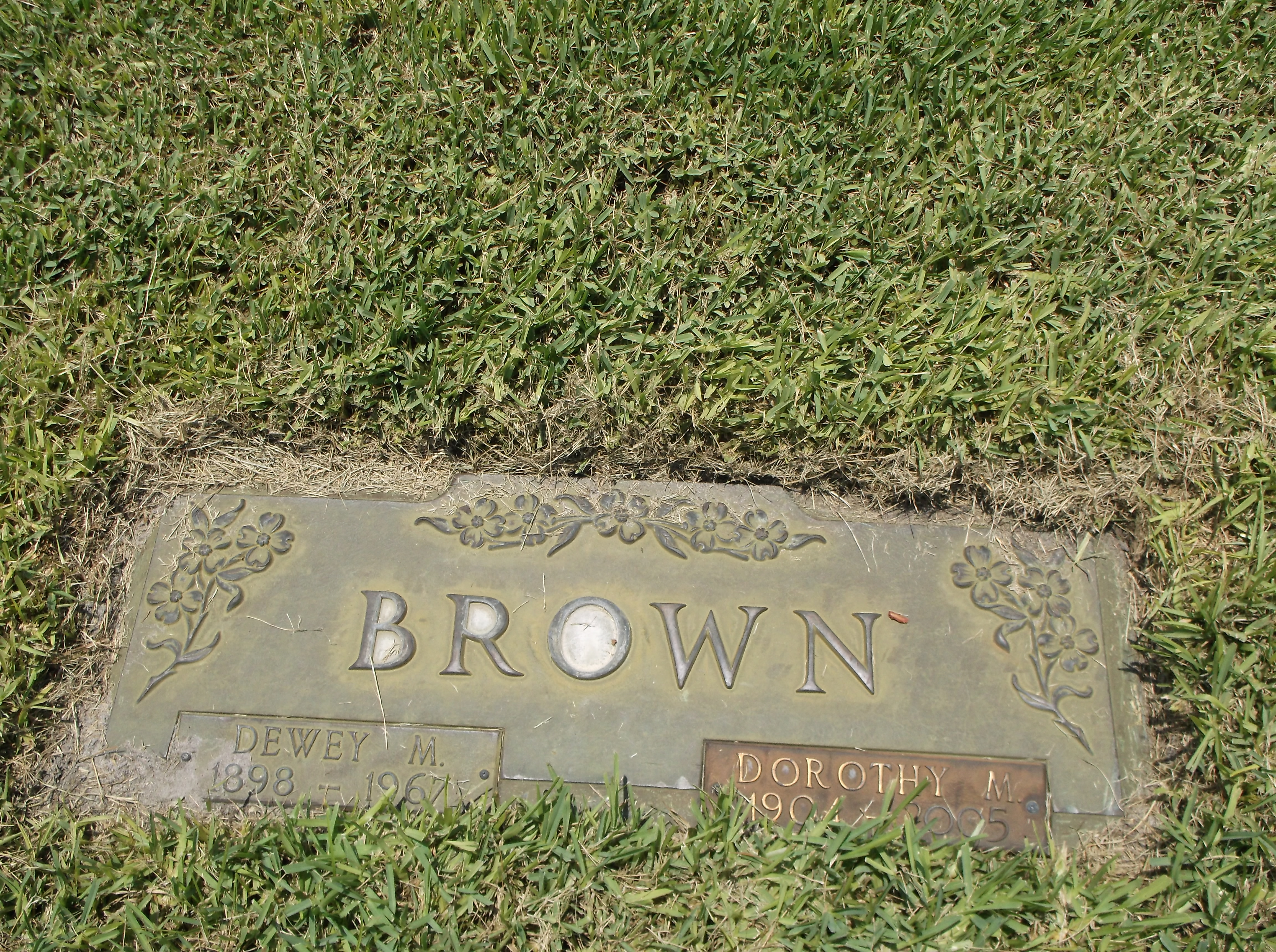 Dewey M Brown