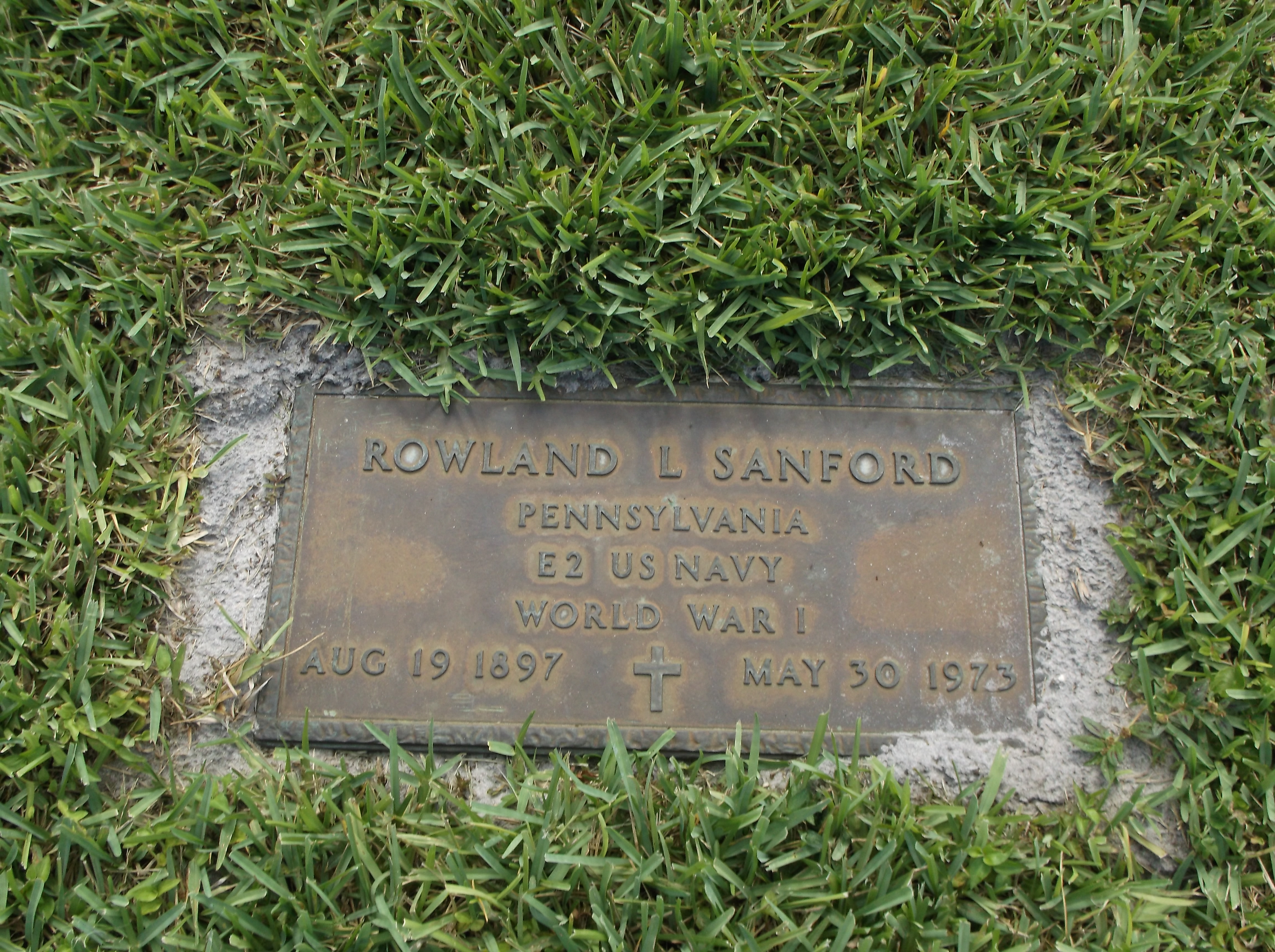 Rowland L Sanford