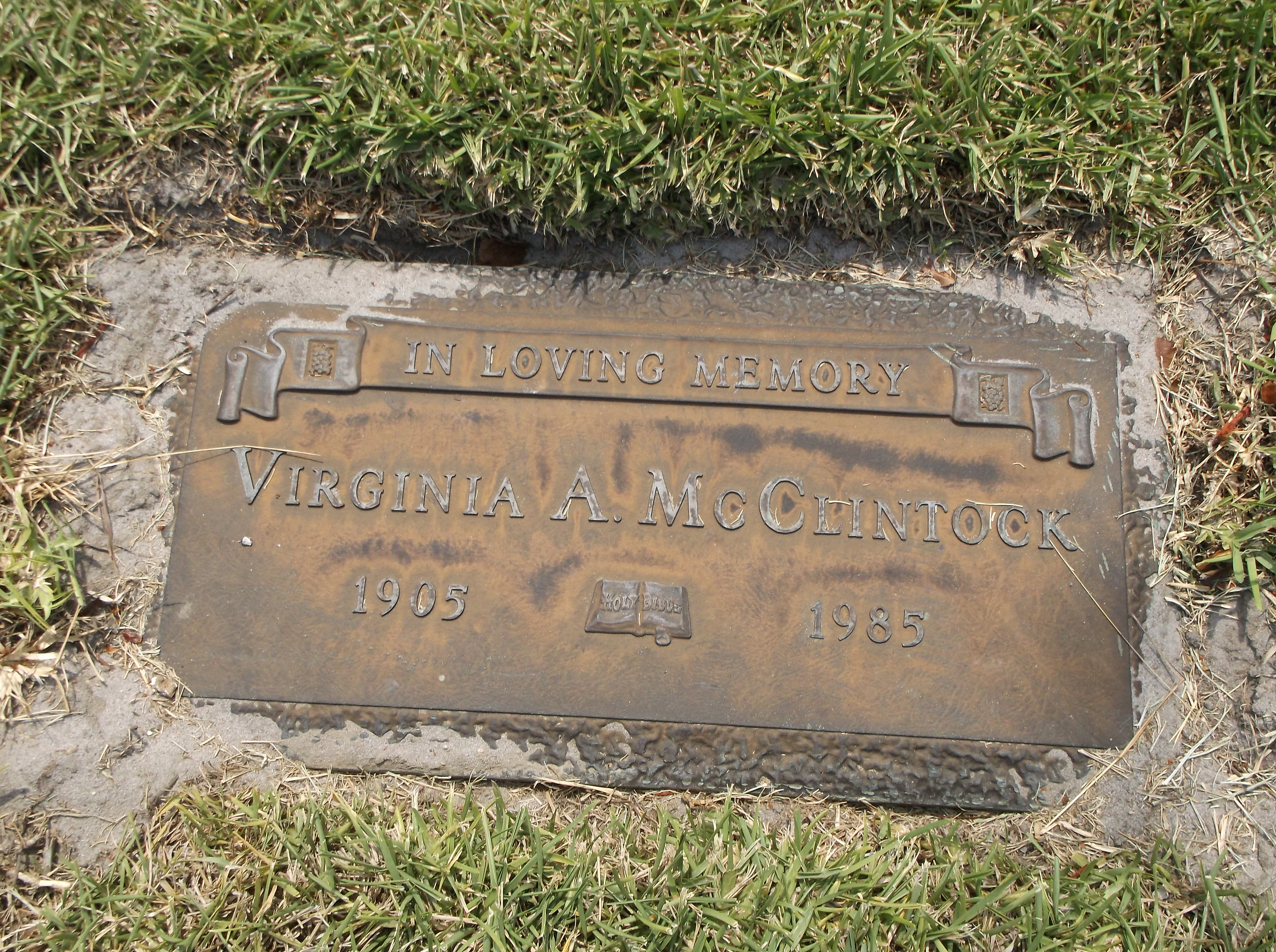 Virginia A McClintock