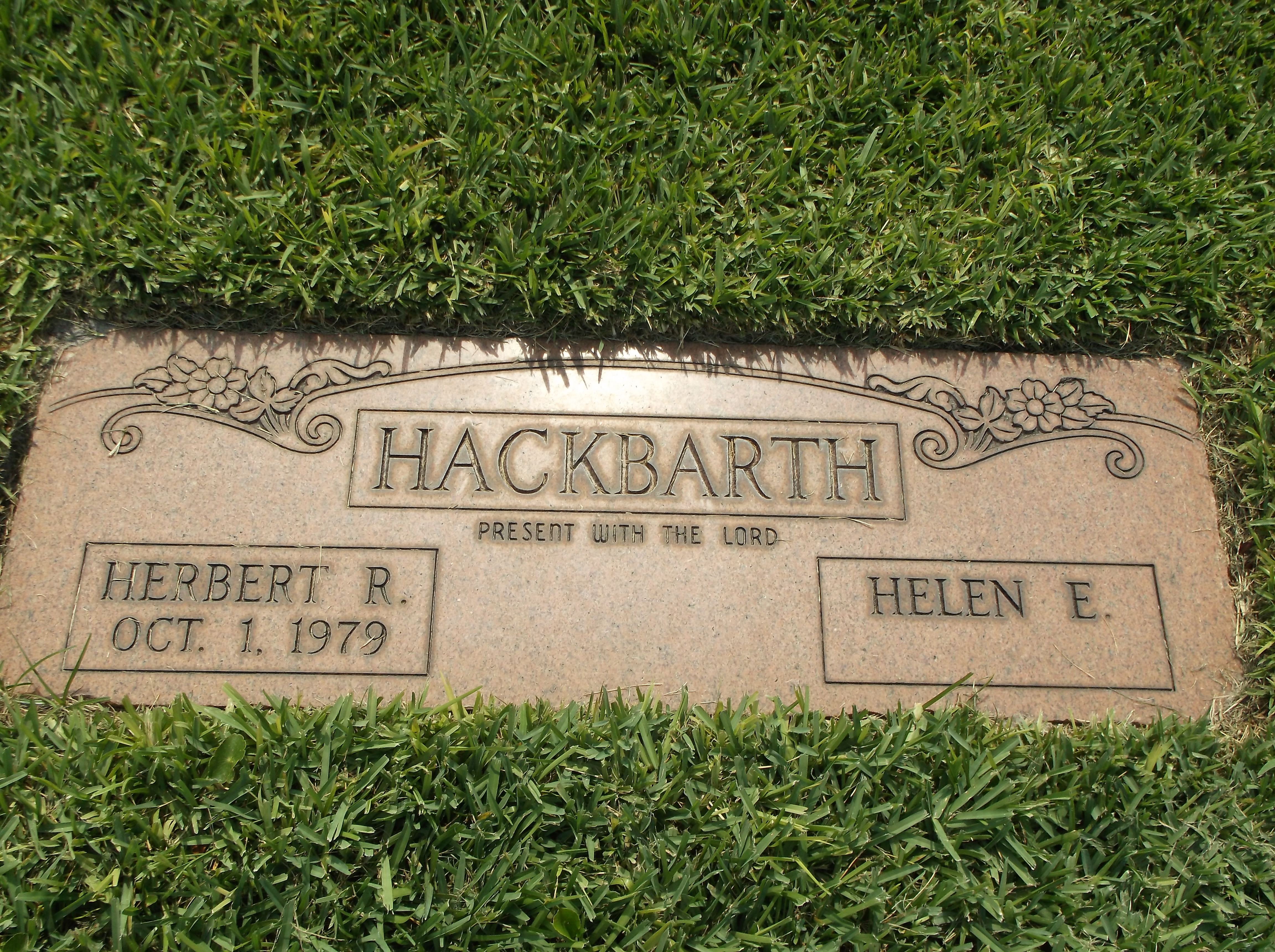 Herbert R Hackbarth