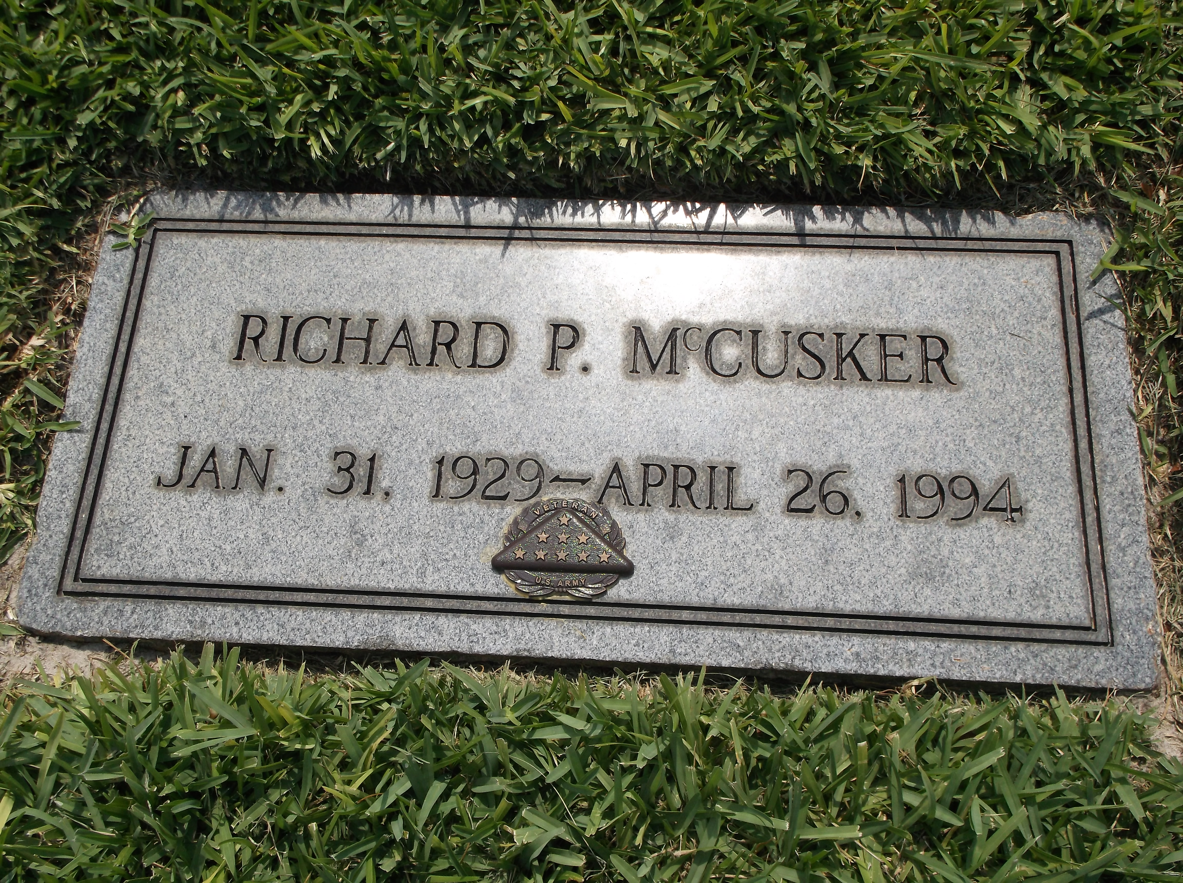 Richard P McCusker
