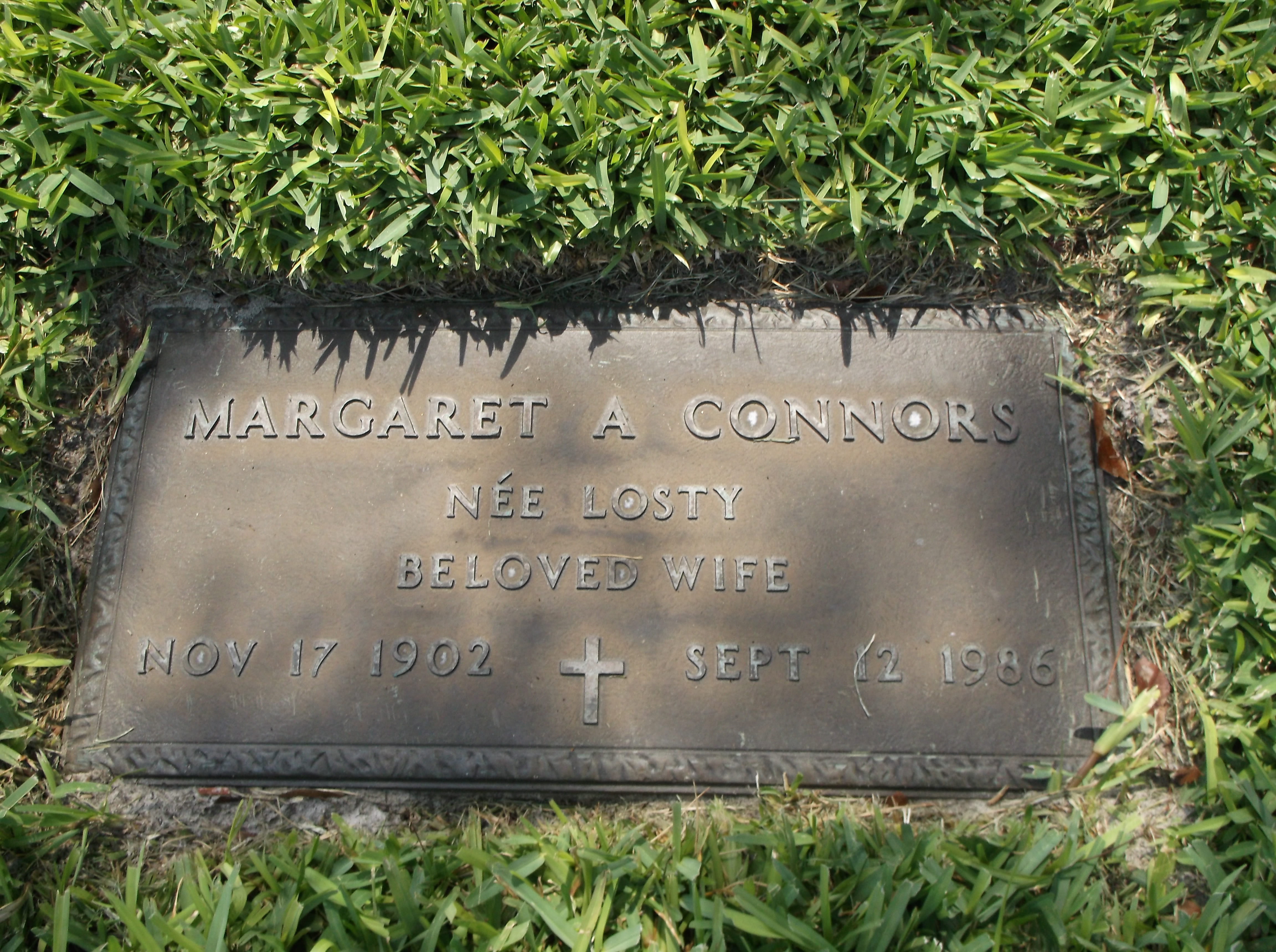 Margaret A Losty Connors