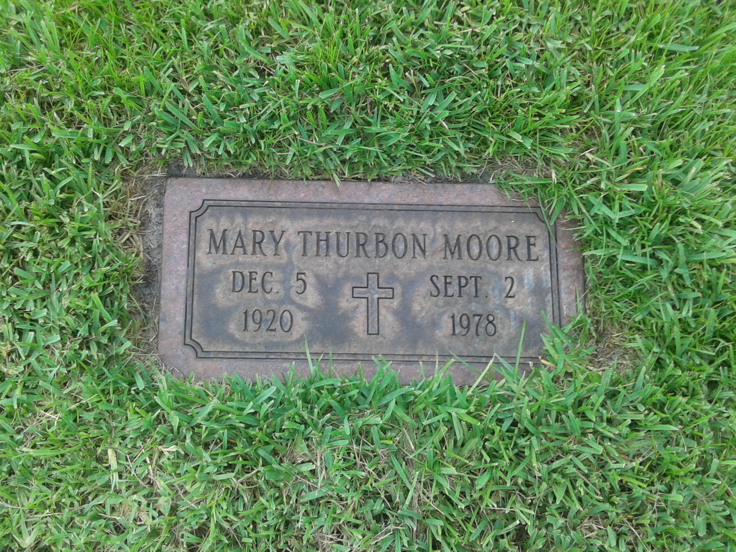 Mary Thurbon Moore