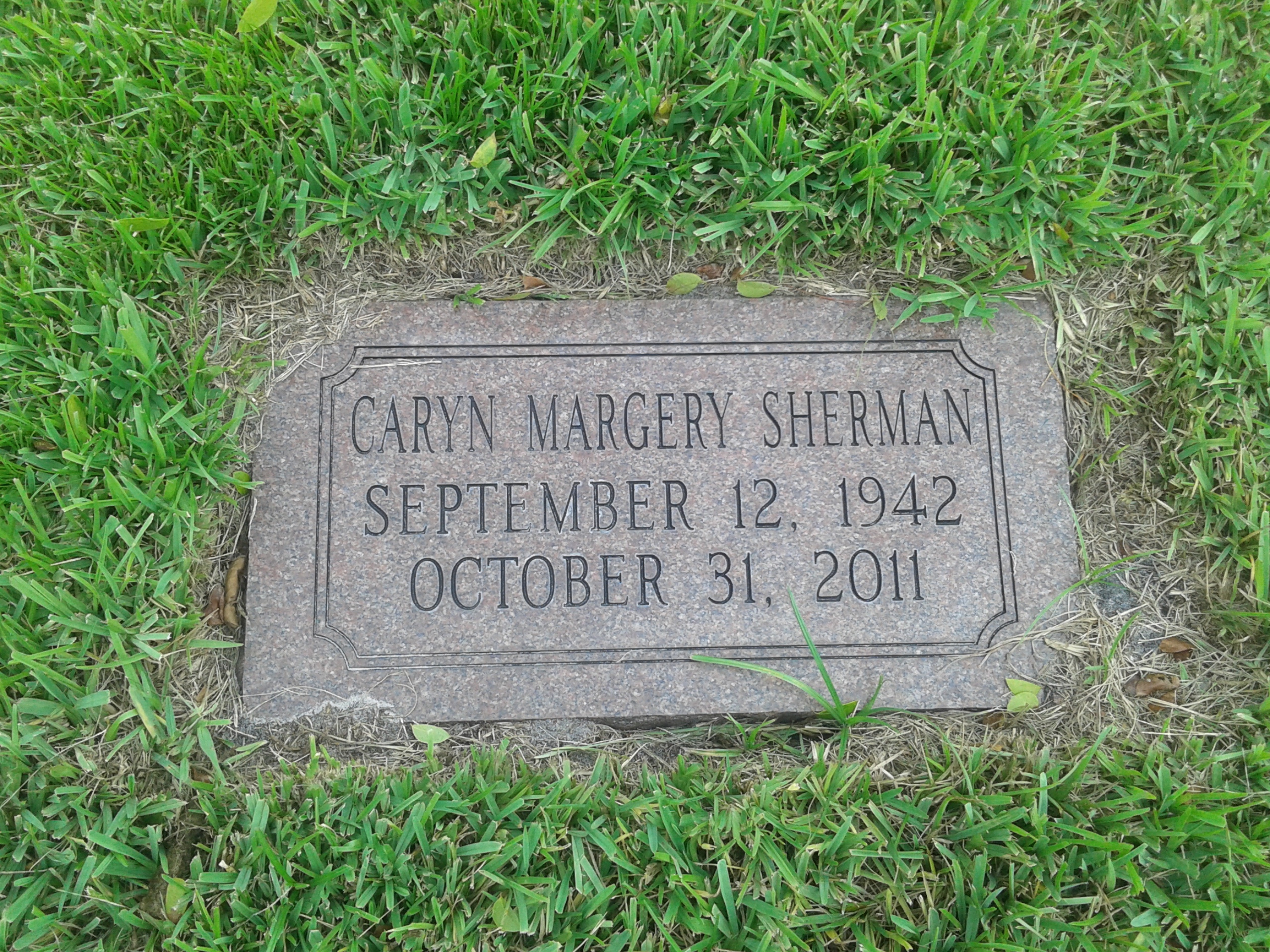 Caryn Margery Sherman