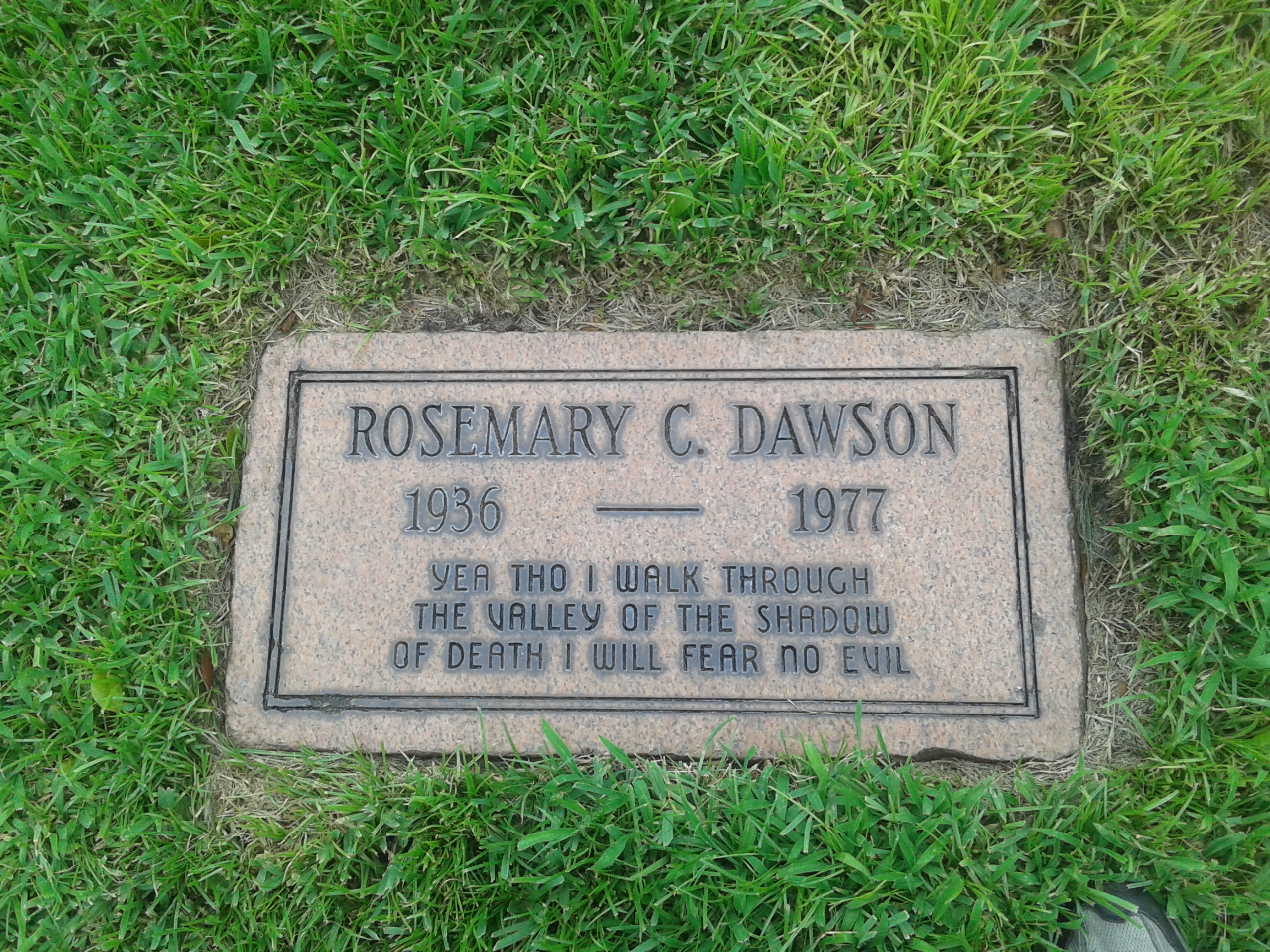 Rosemary C Dawson