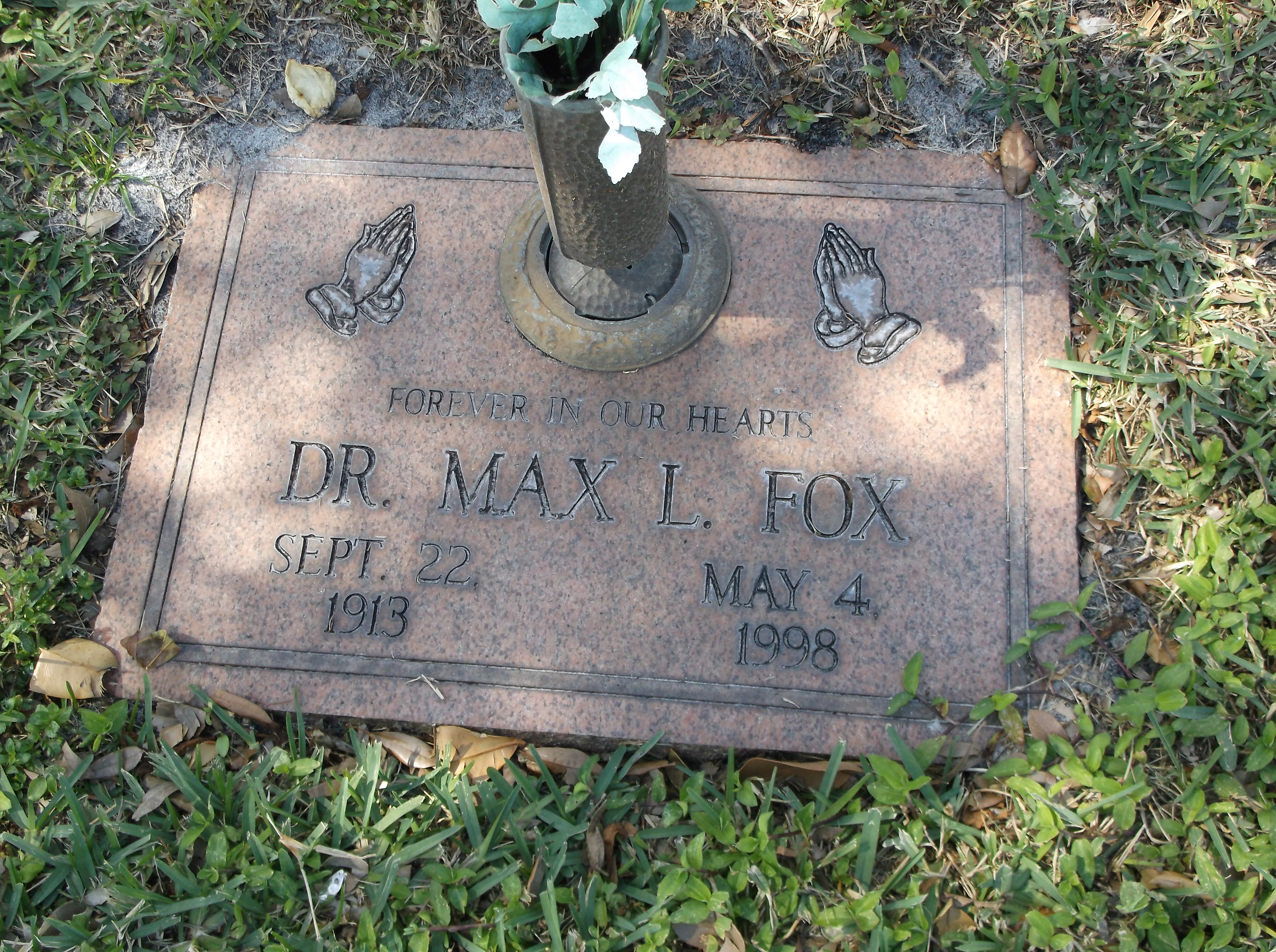 Dr Max L Fox