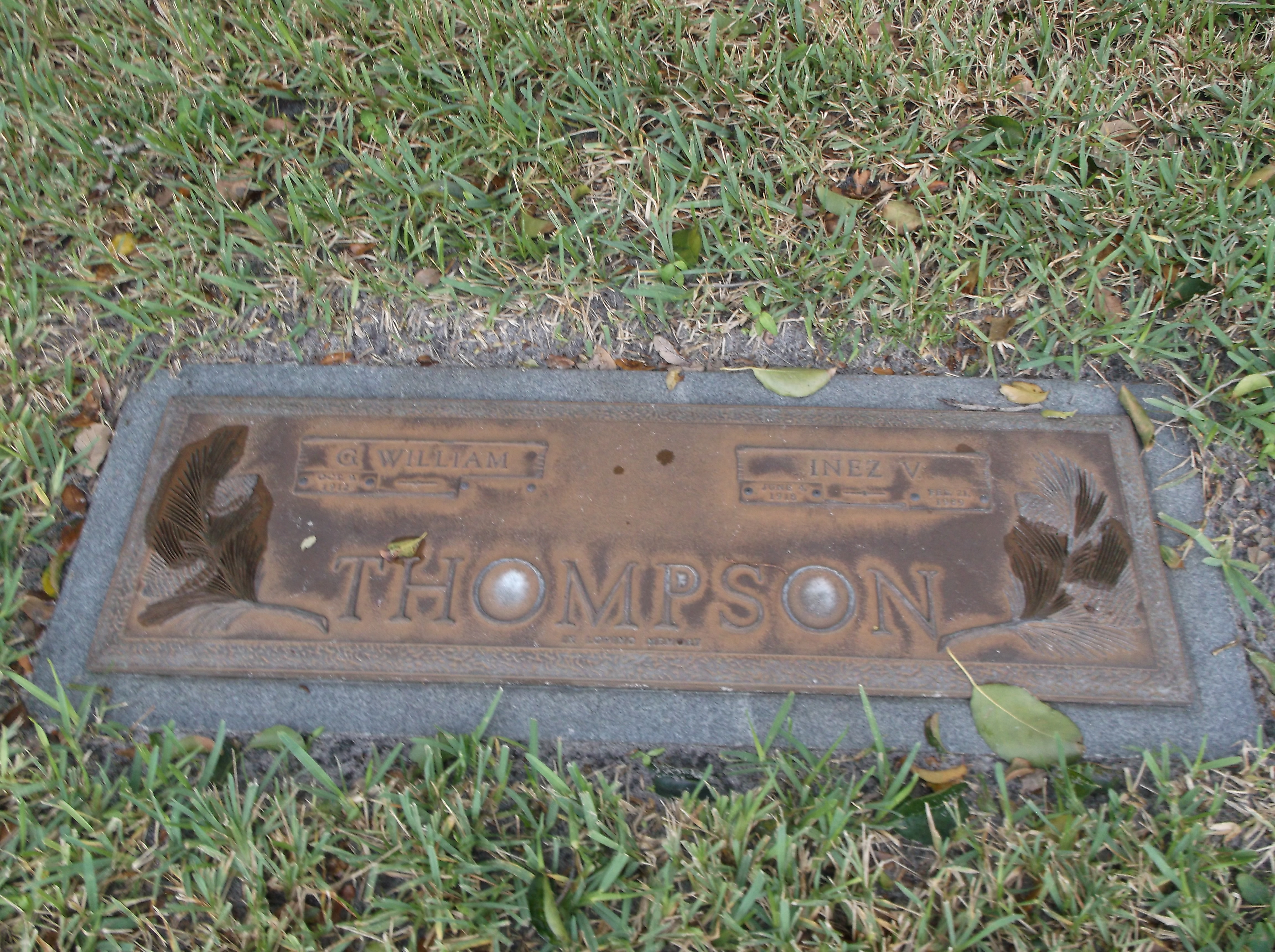 G William Thompson