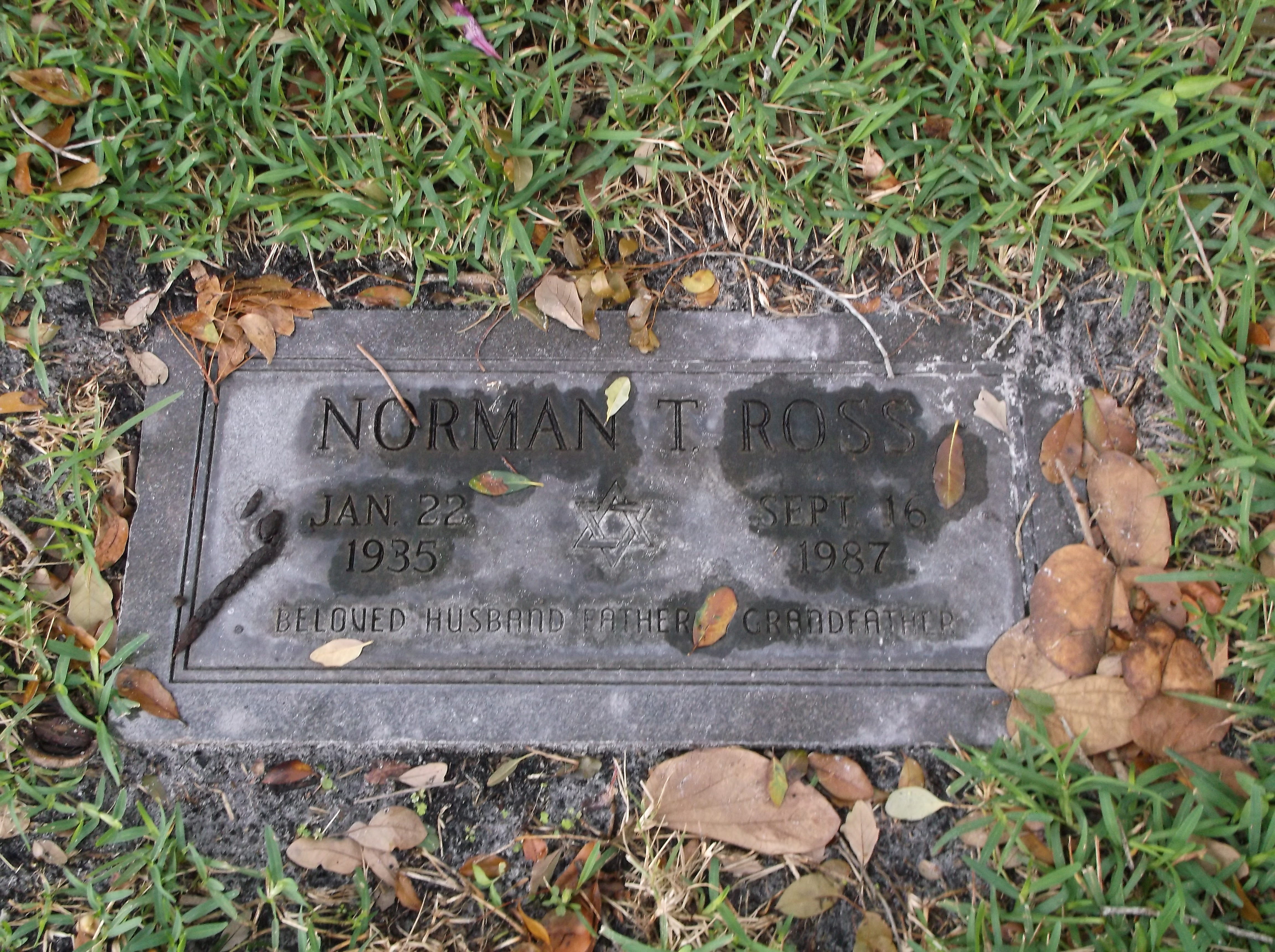 Norman T Ross
