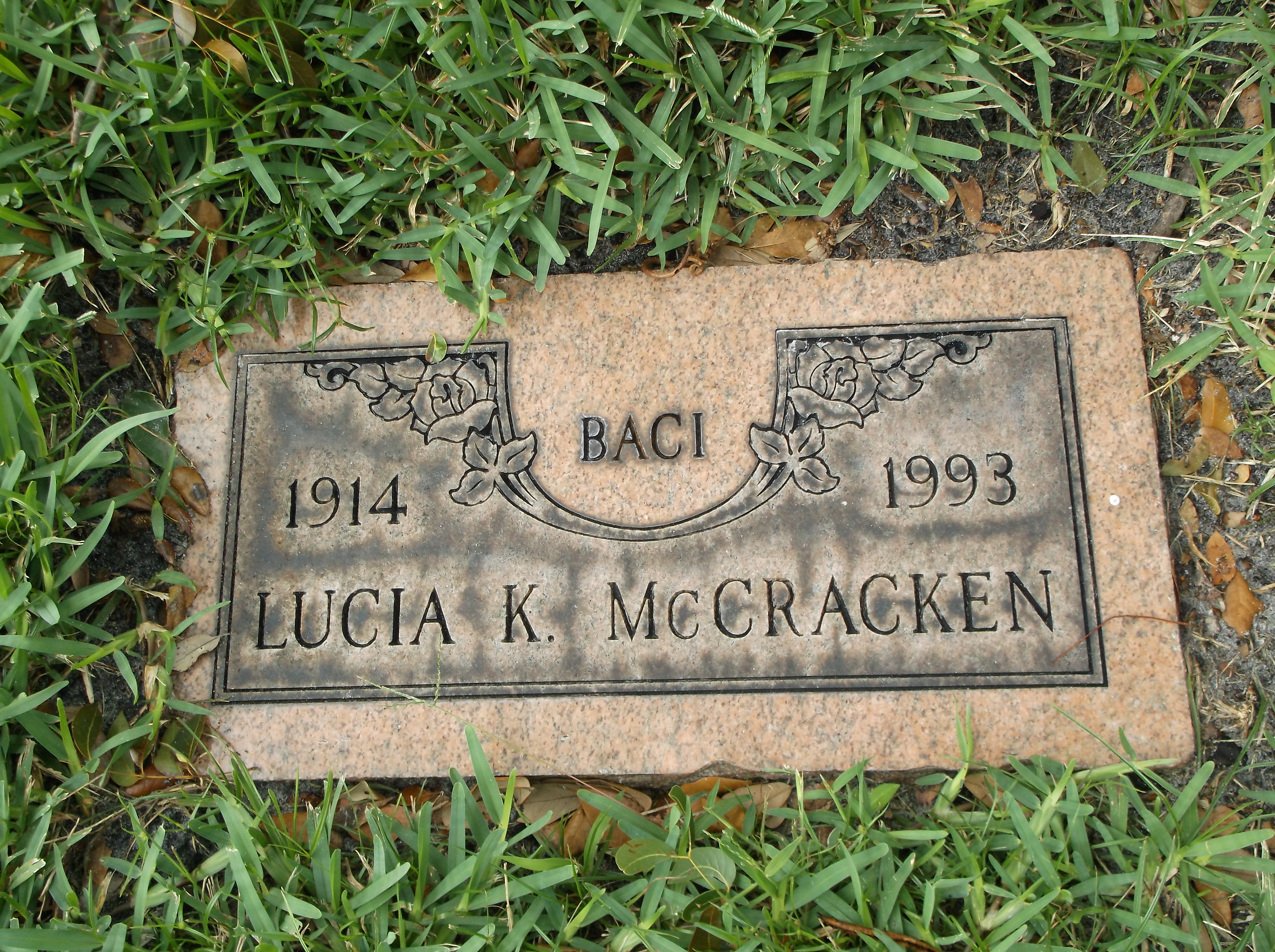 Lucia K McCracken
