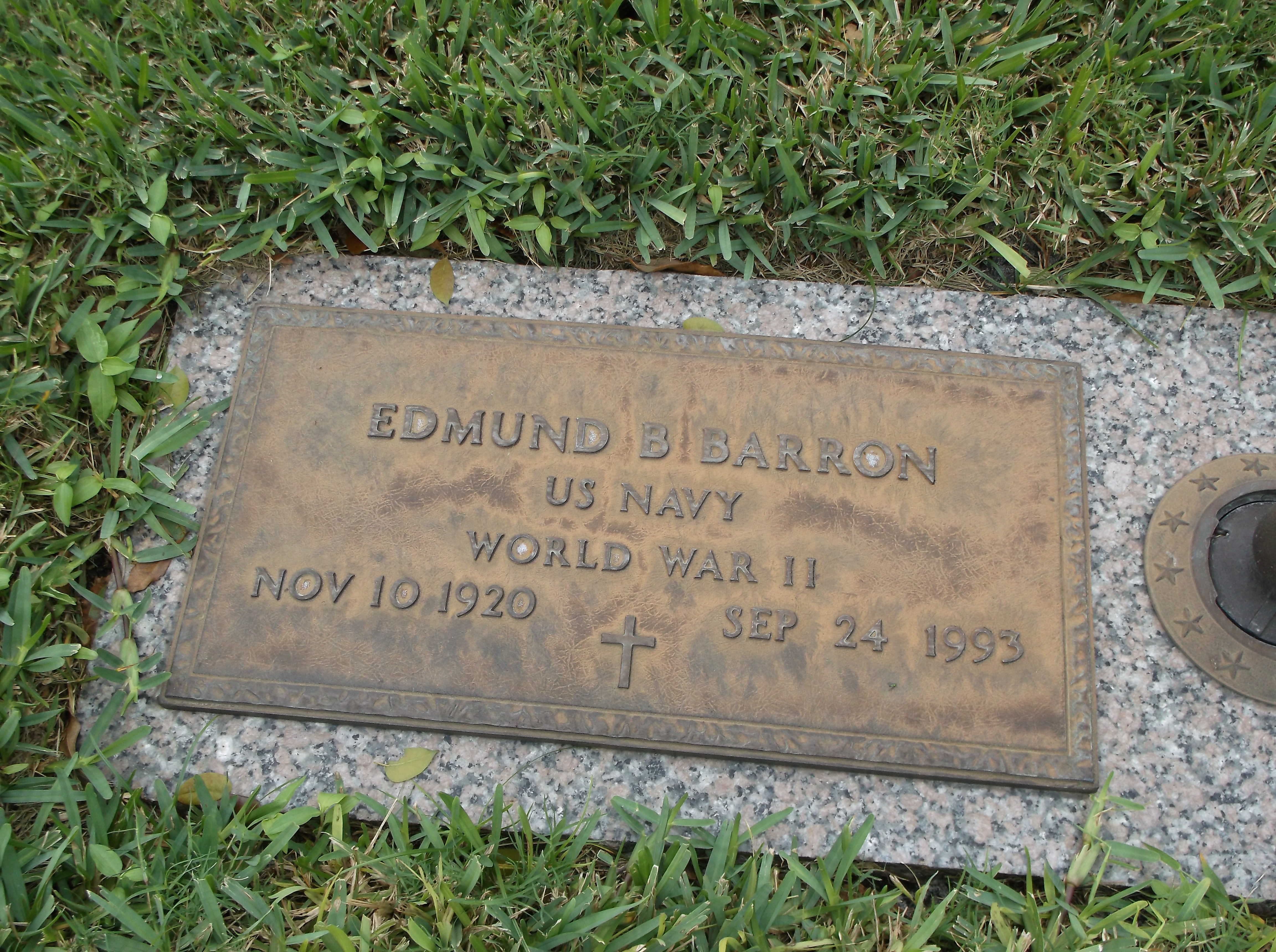 Edmund B Barron