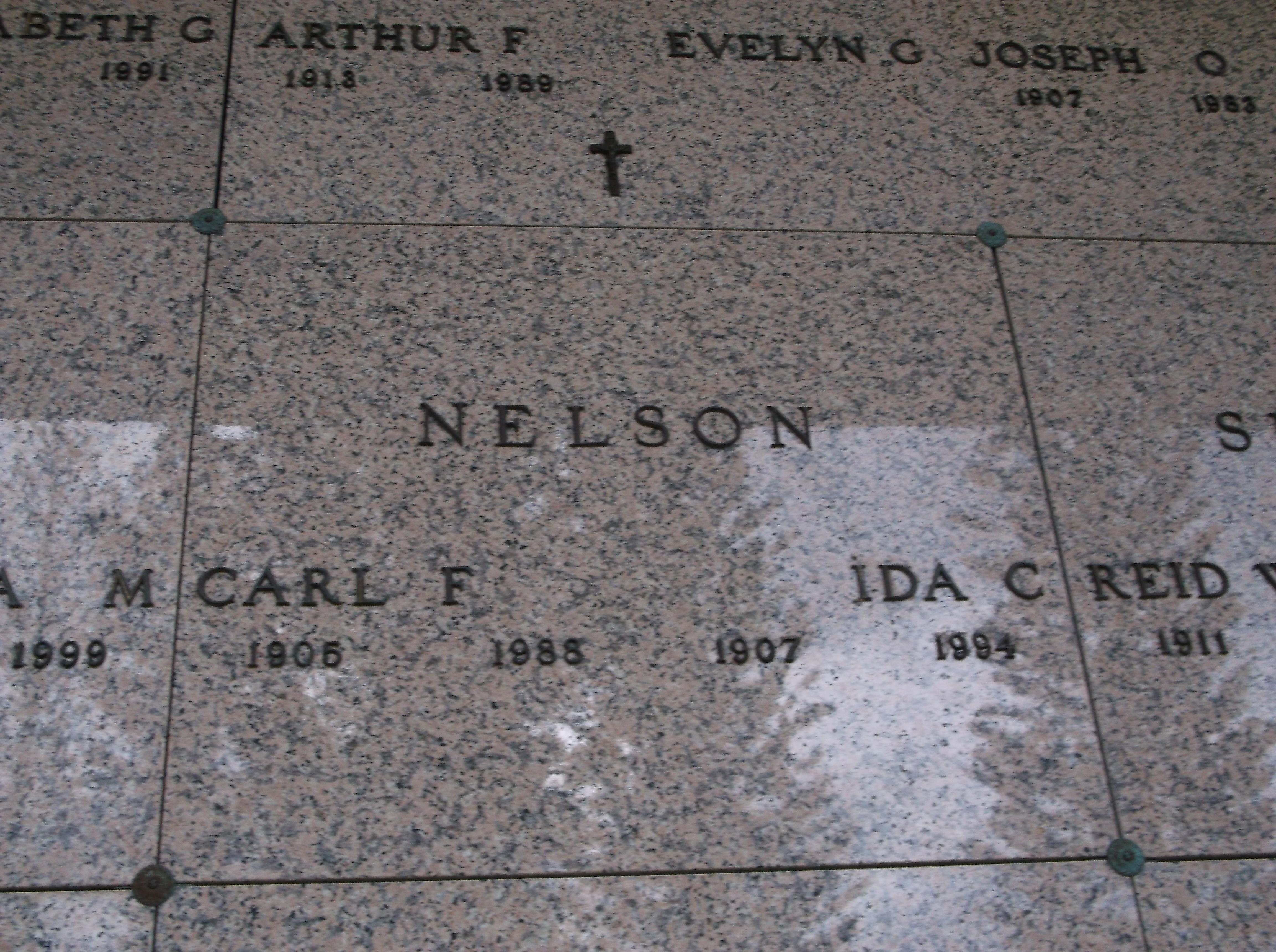Carl F Nelson