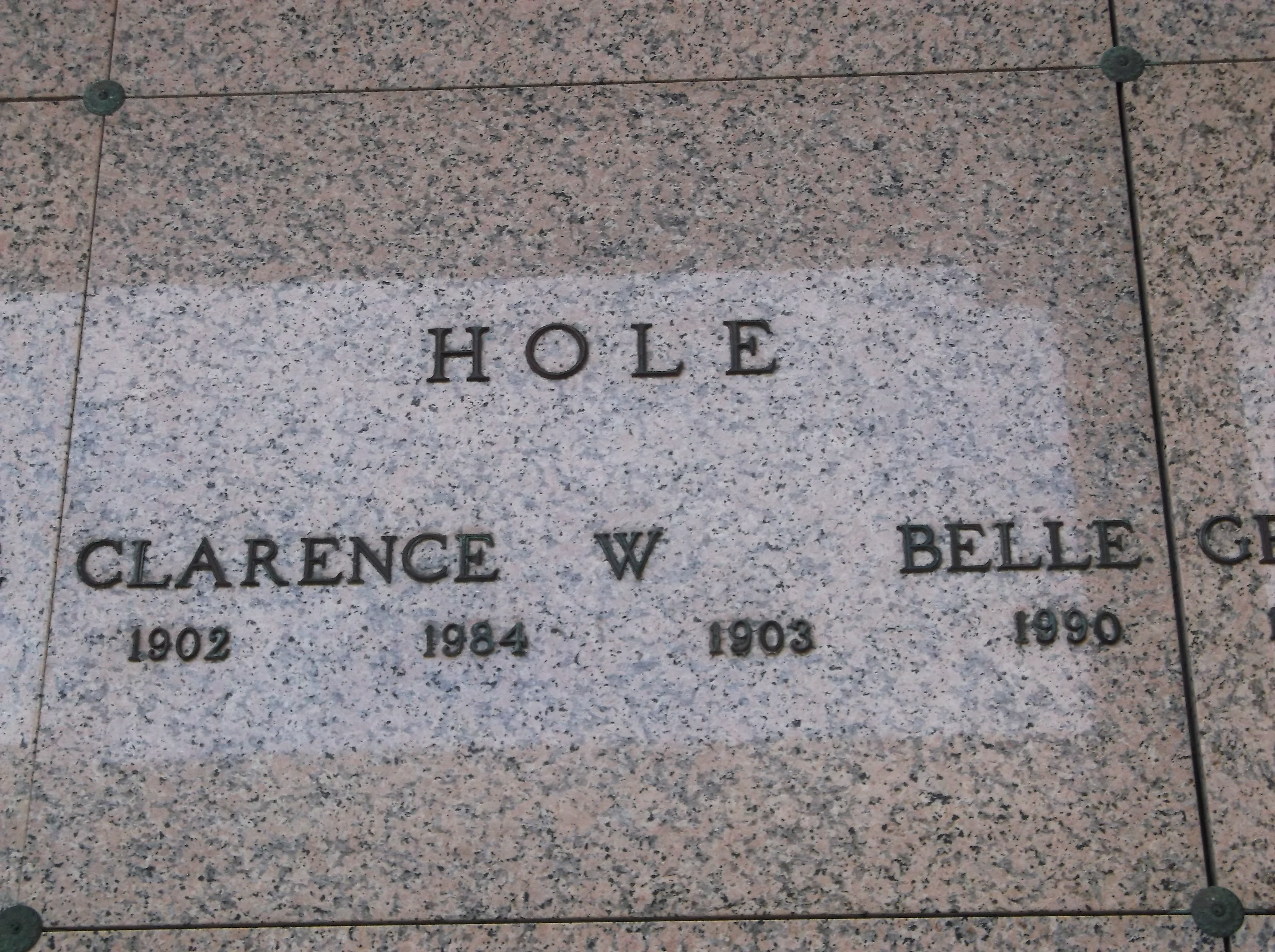 Belle Hole