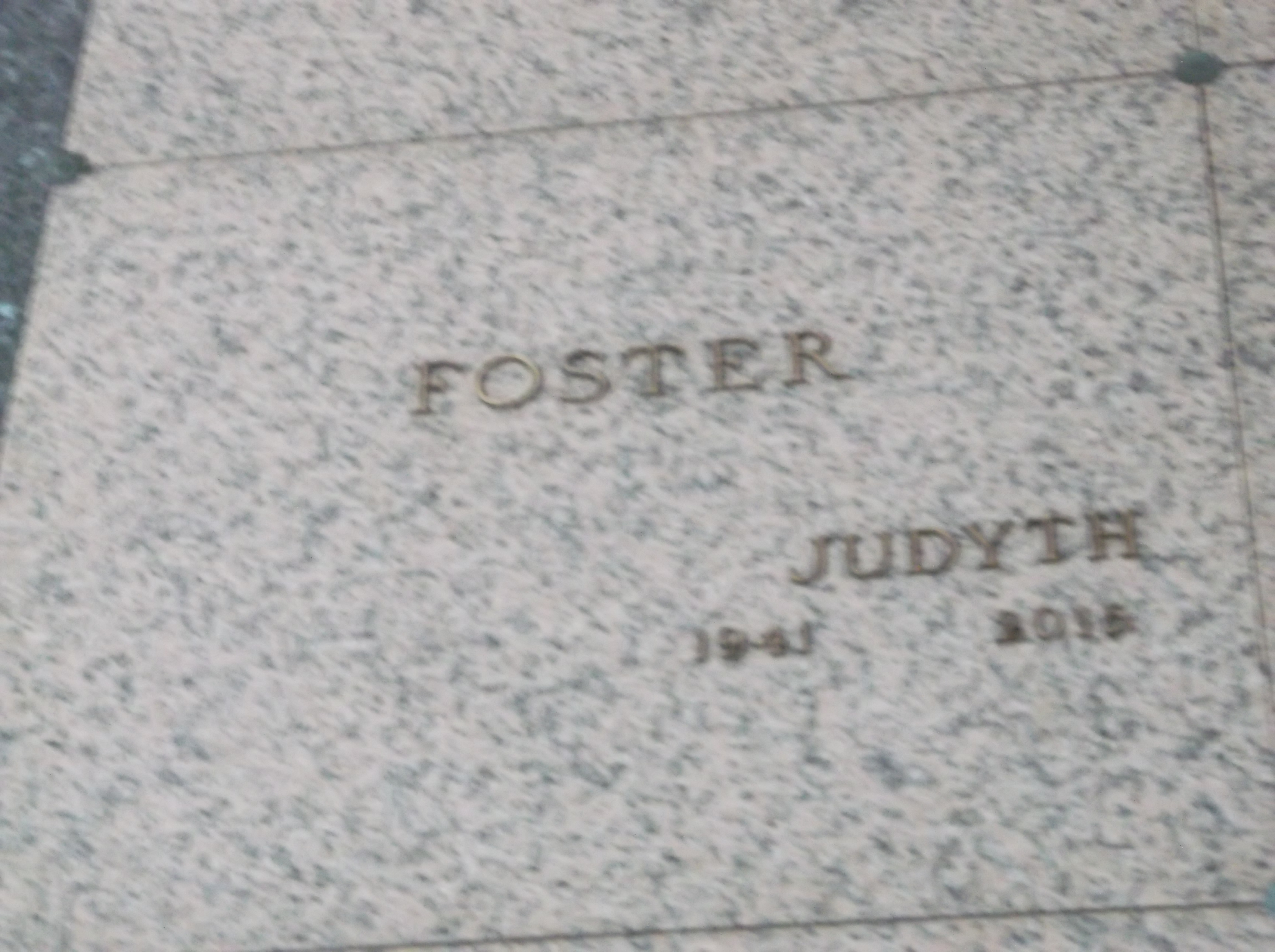 Judyth Foster