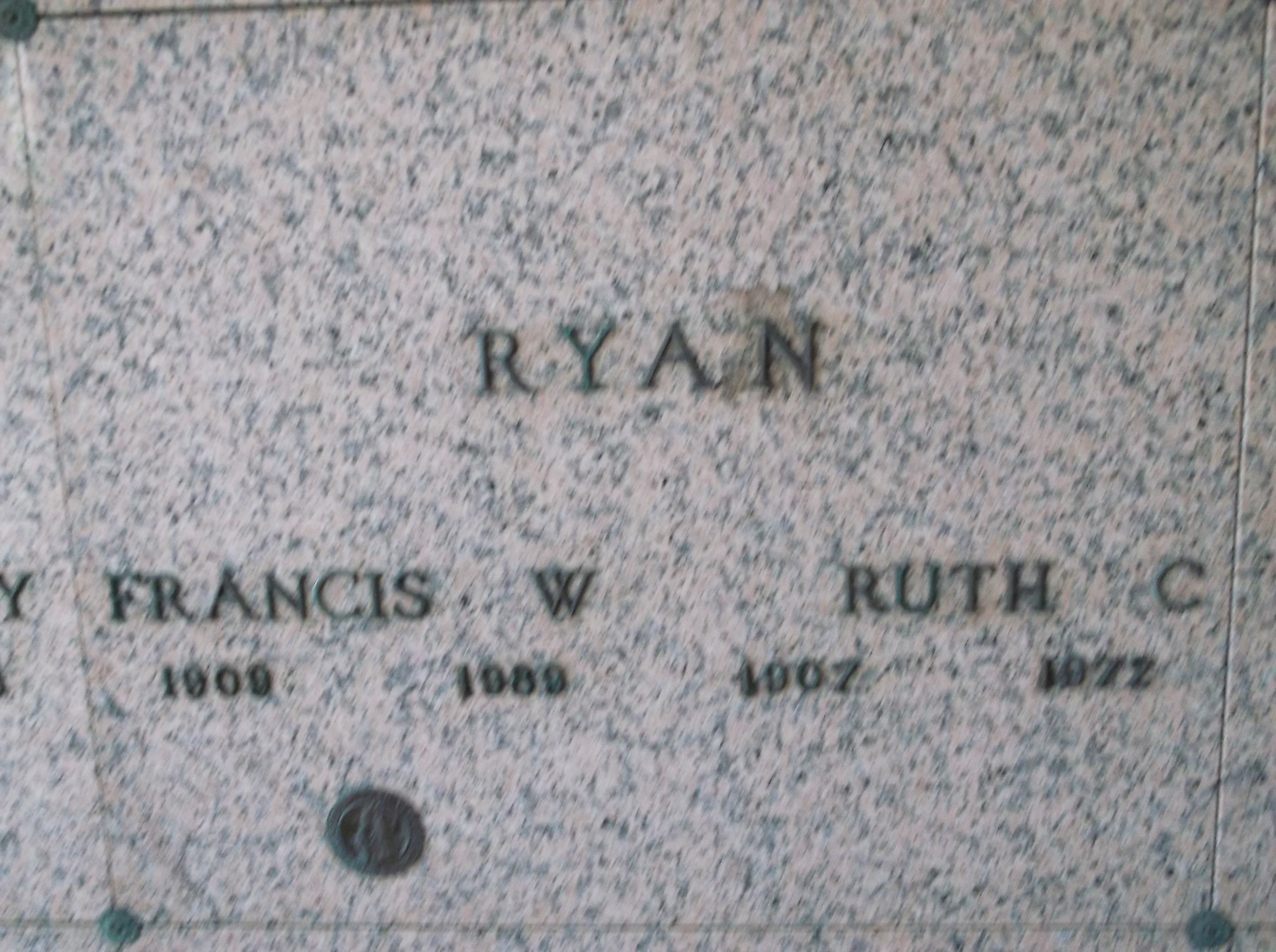 Francis W Ryan