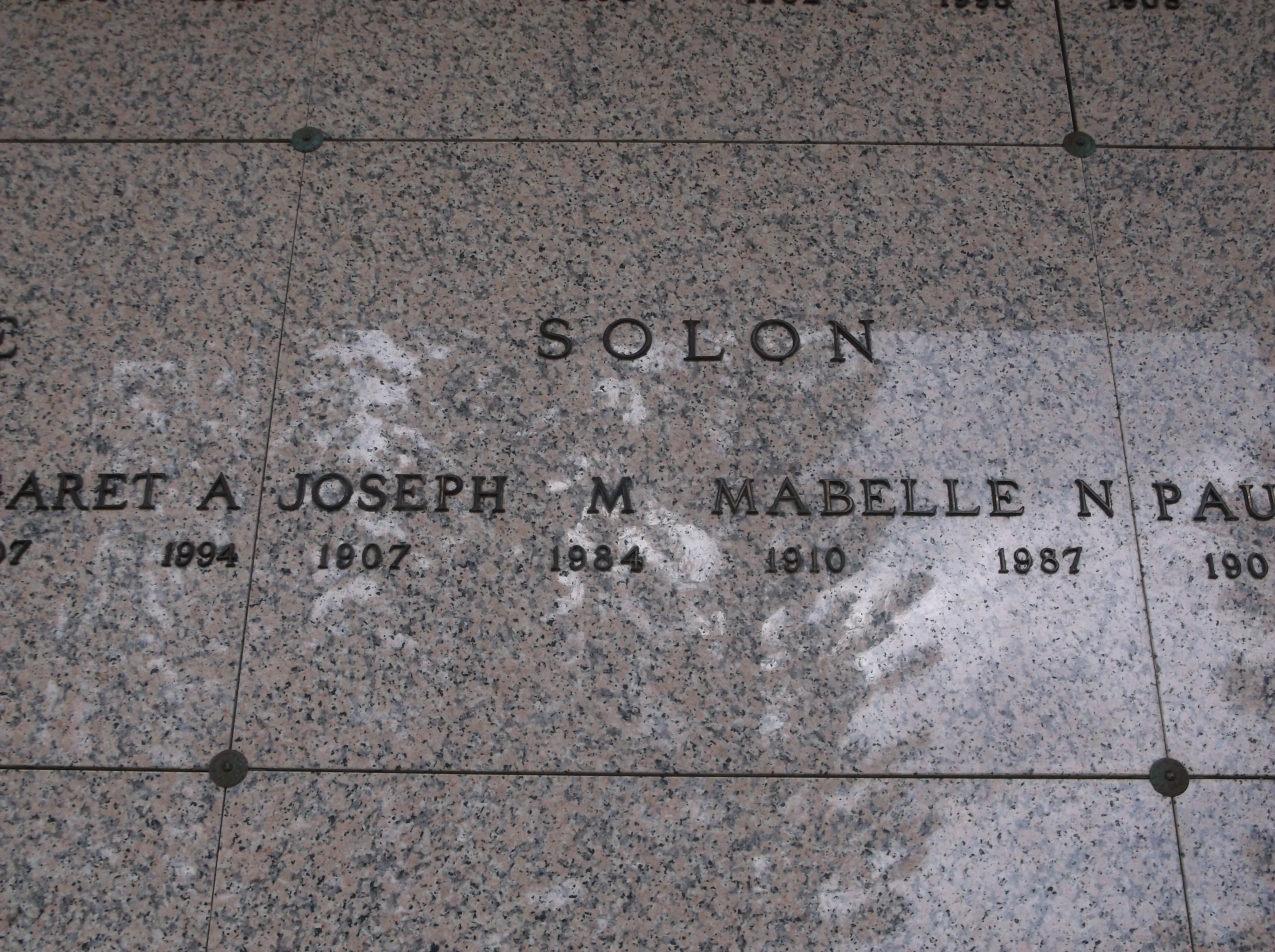 Mabelle N Solon