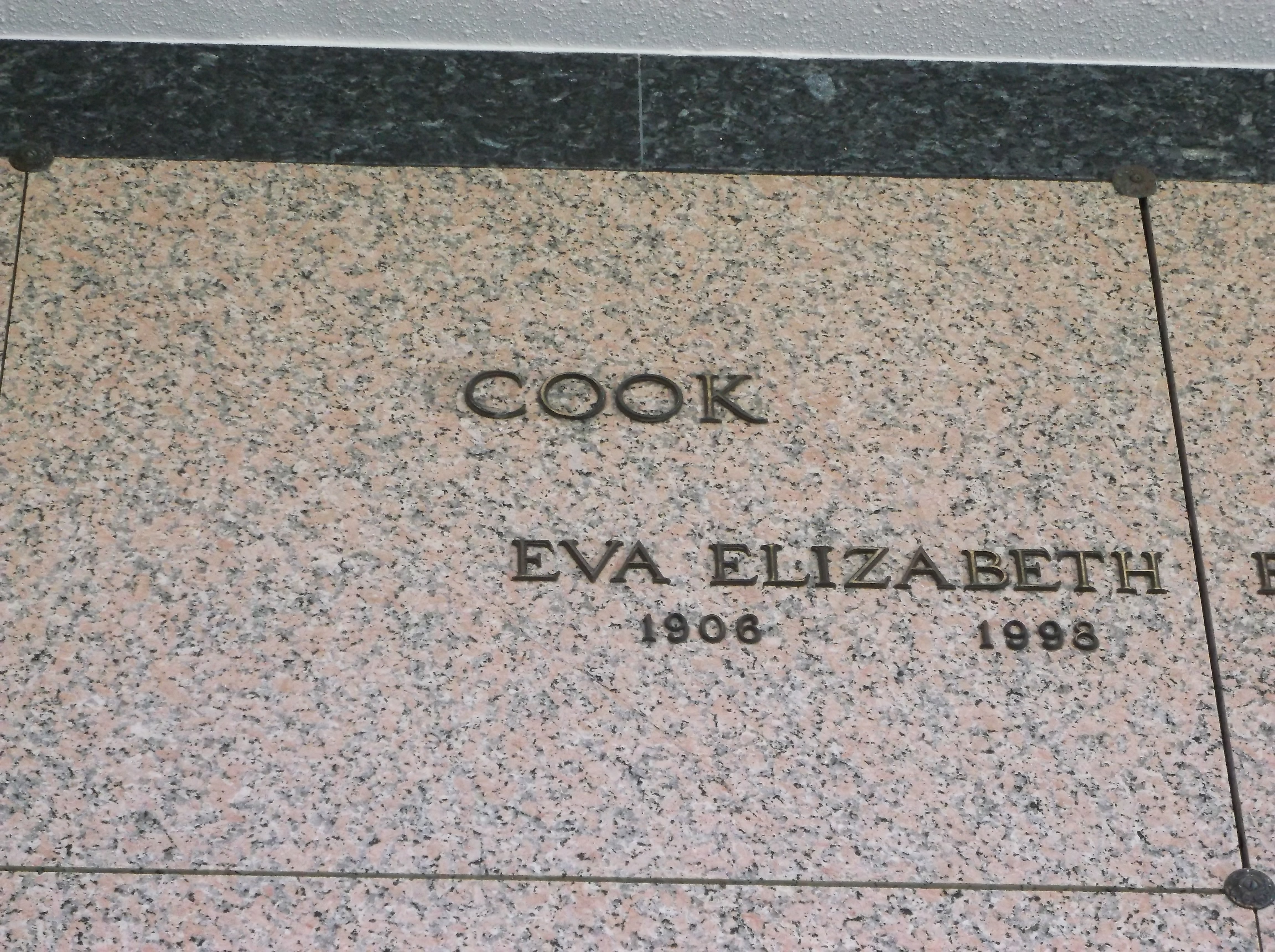 Eva Elizabeth Cook