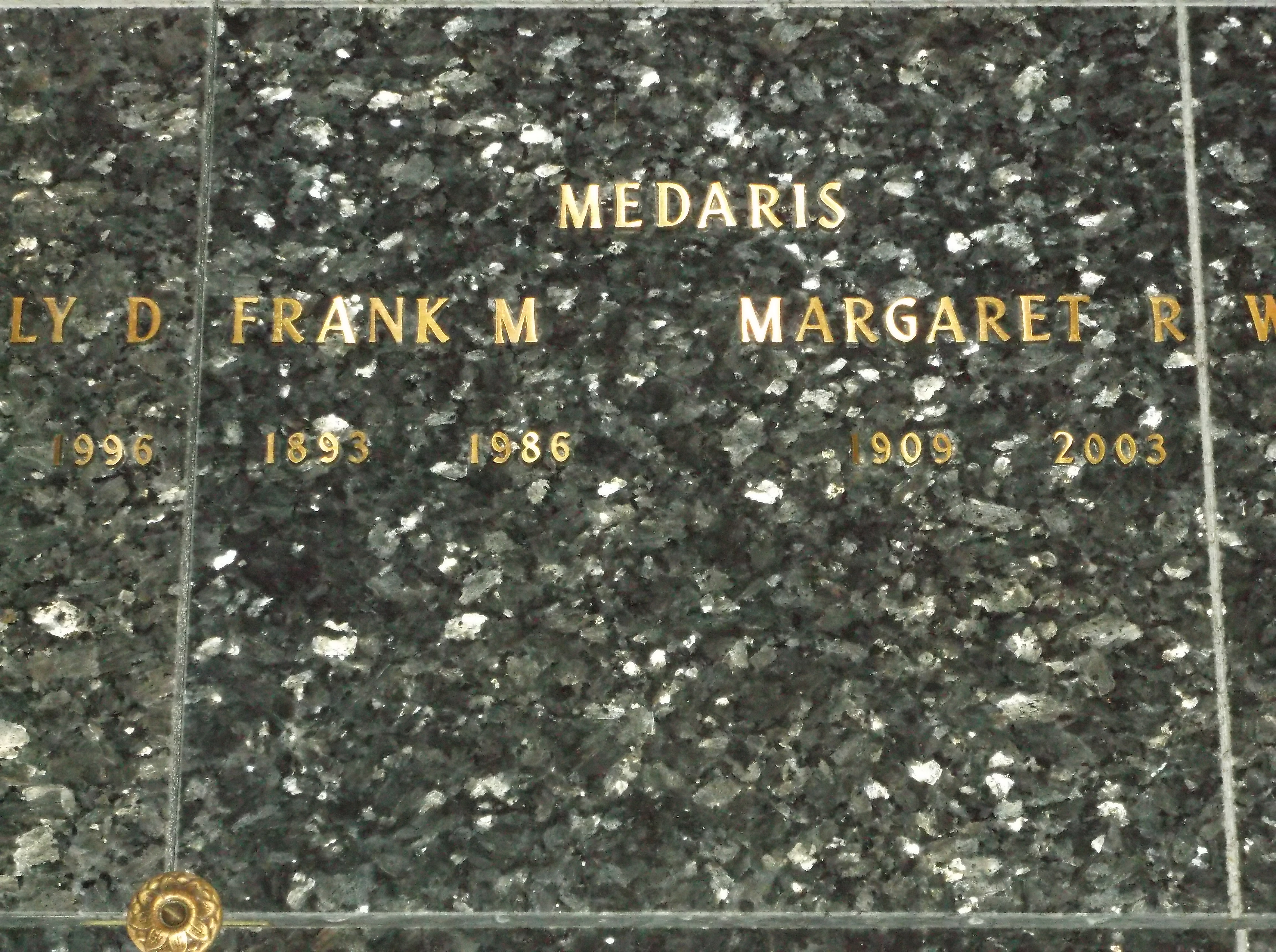 Frank M Medaris