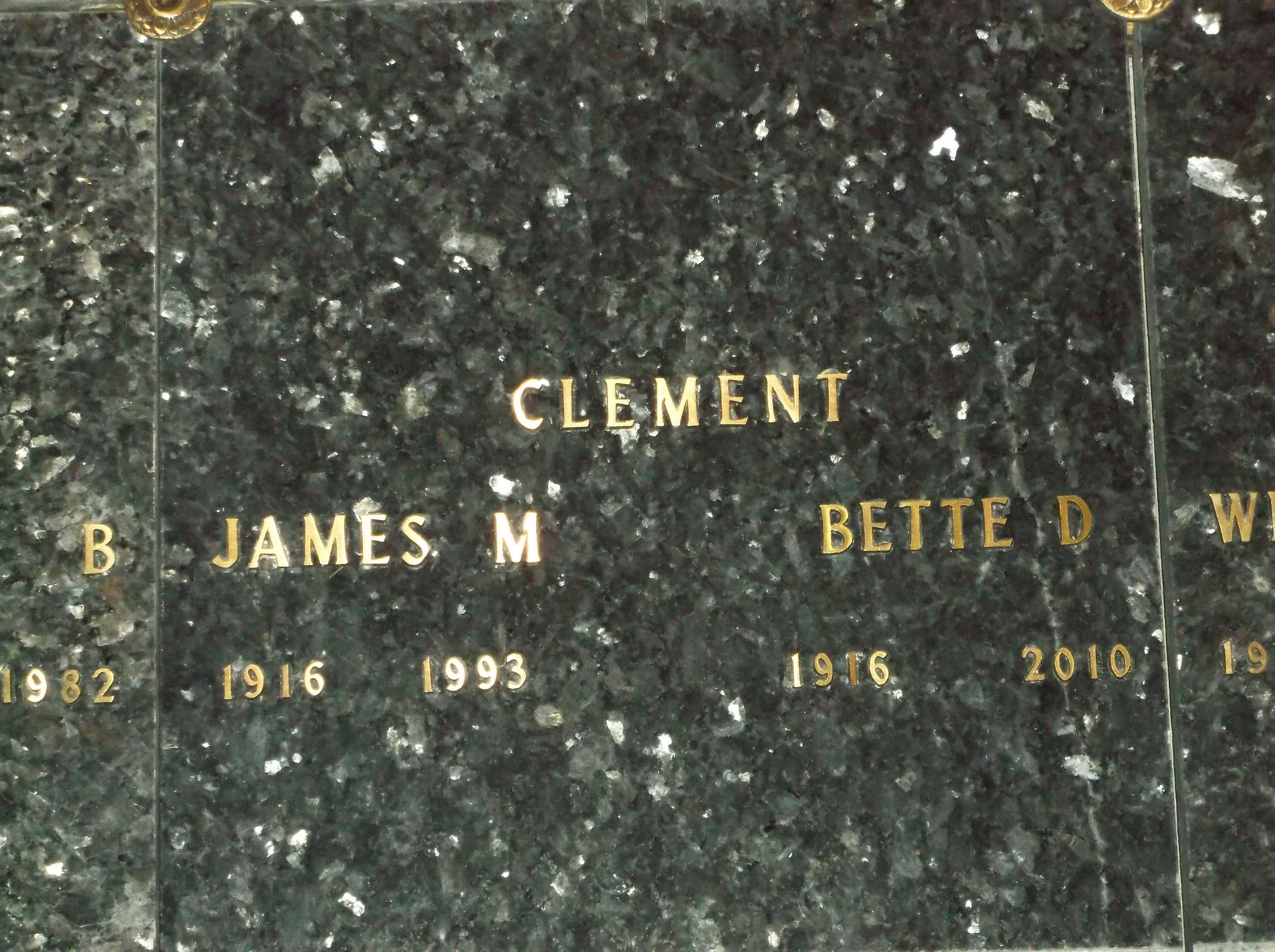 James M Clement