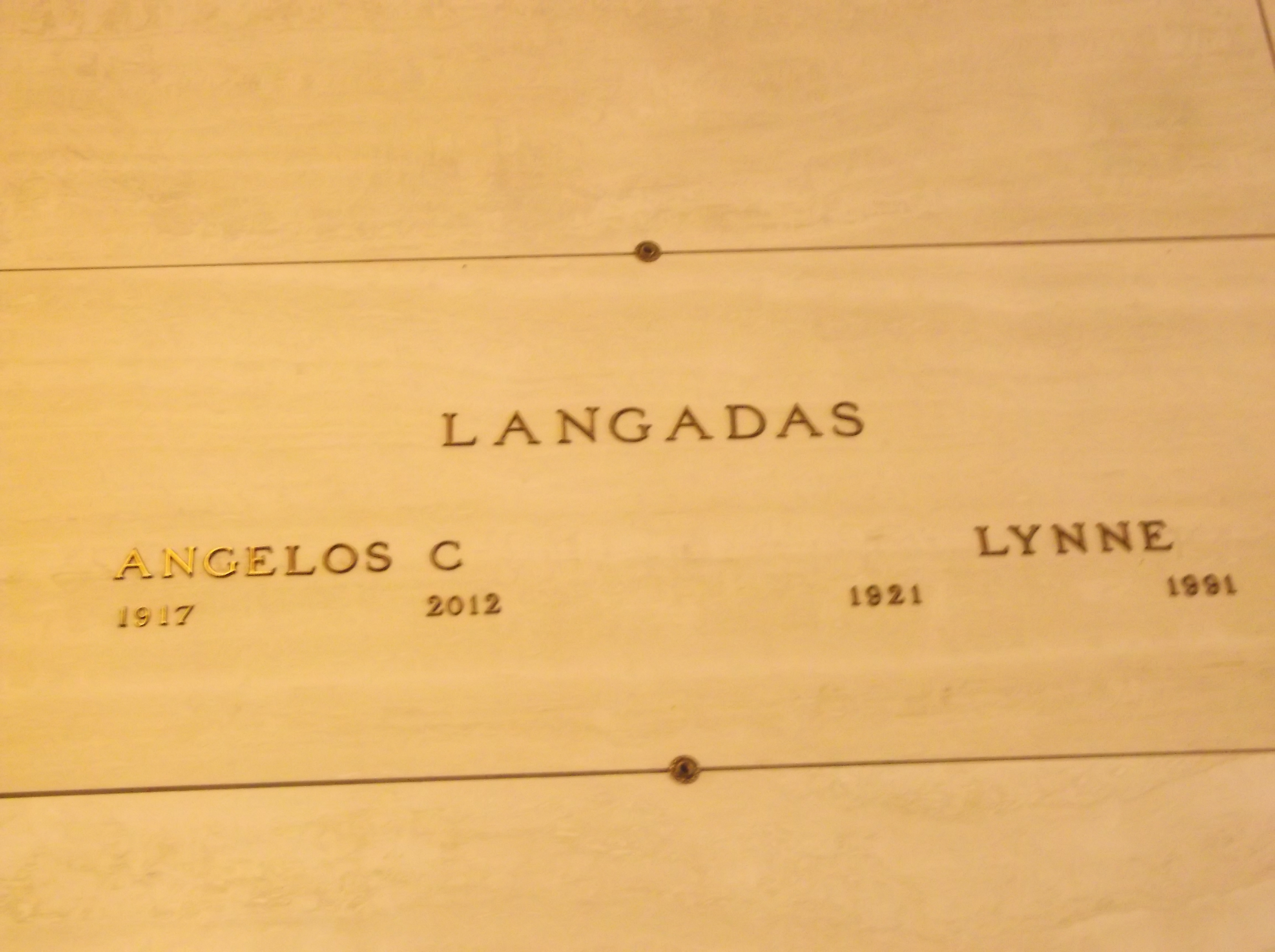 Angelos C Langadas
